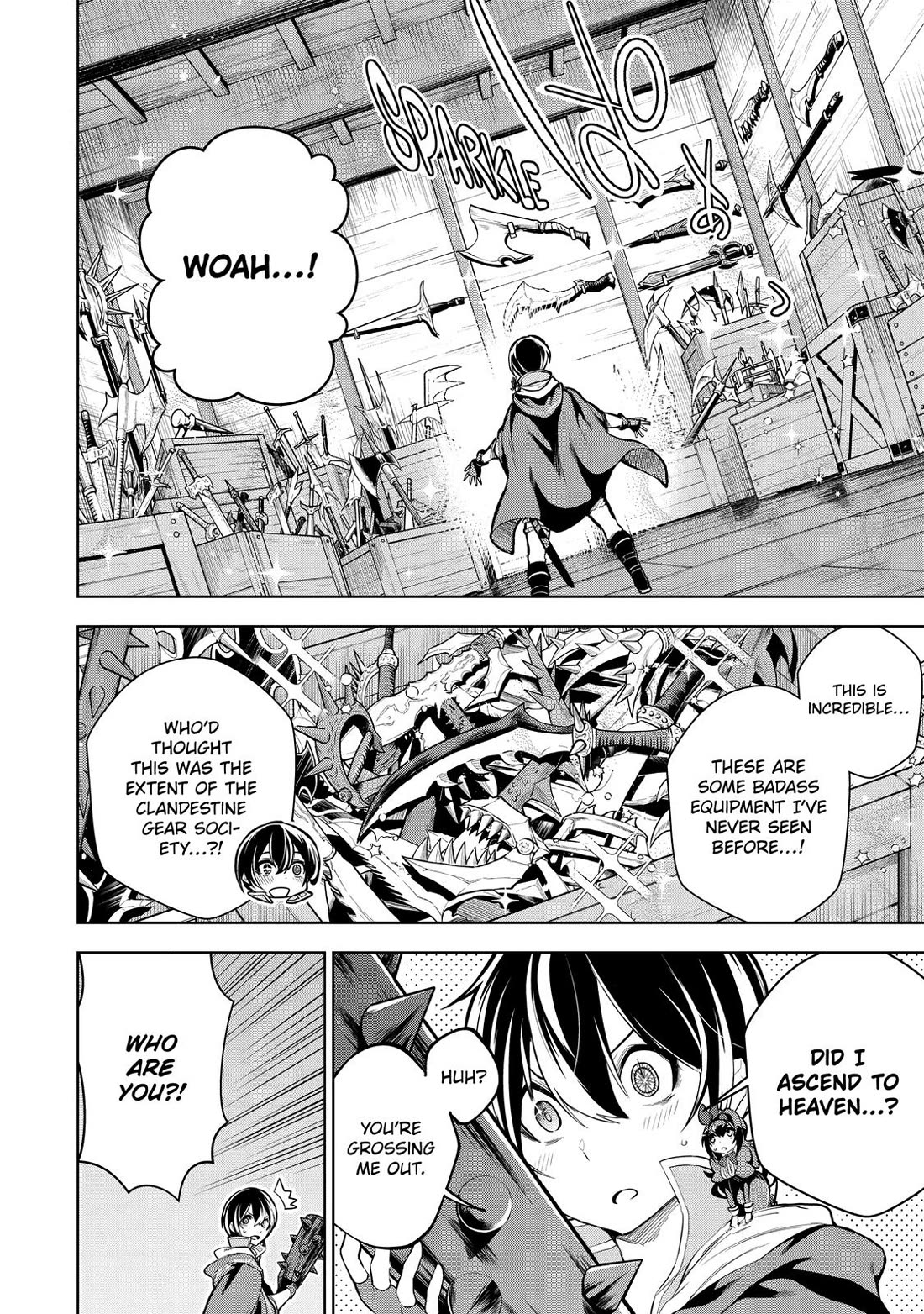 The Strongest Swordsman Has Zero Equipment Slots, but He Can Equip up to 9999 Items if It’s (Cute) Cursed Equipment Chapter 9 page 17 - Chapter 9