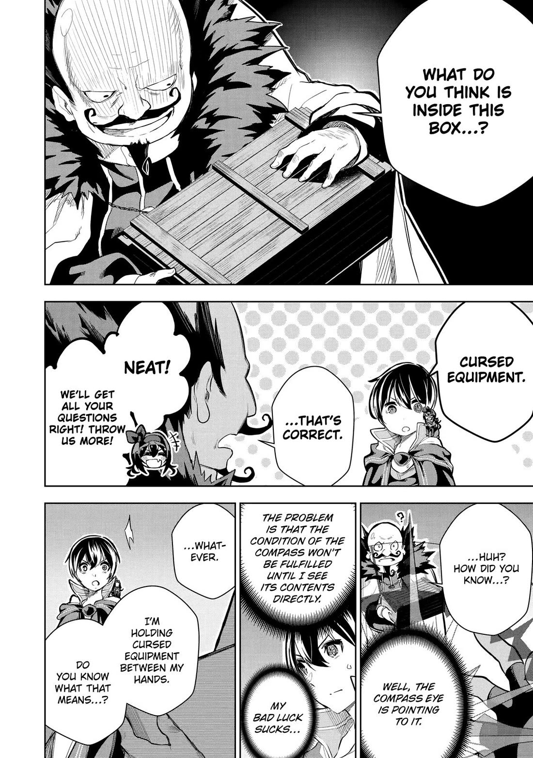 The Strongest Swordsman Has Zero Equipment Slots, but He Can Equip up to 9999 Items if It’s (Cute) Cursed Equipment Chapter 9 page 19 - Chapter 9
