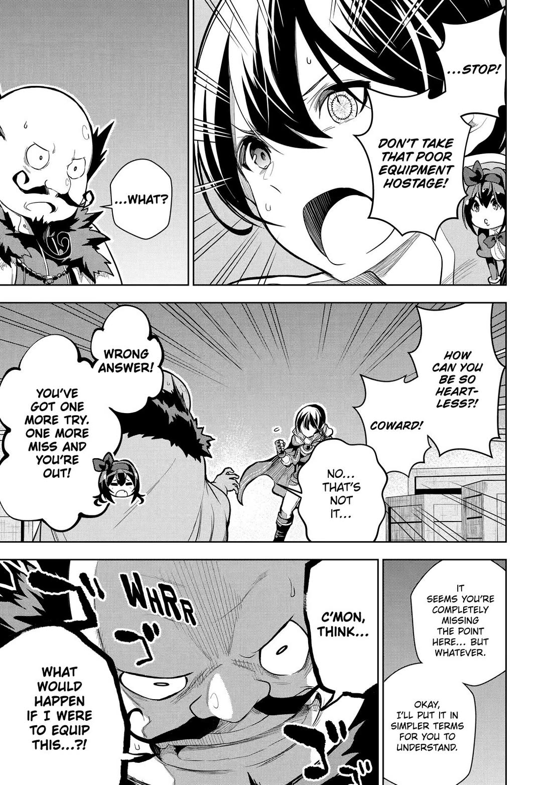 The Strongest Swordsman Has Zero Equipment Slots, but He Can Equip up to 9999 Items if It’s (Cute) Cursed Equipment Chapter 9 page 20 - Chapter 9