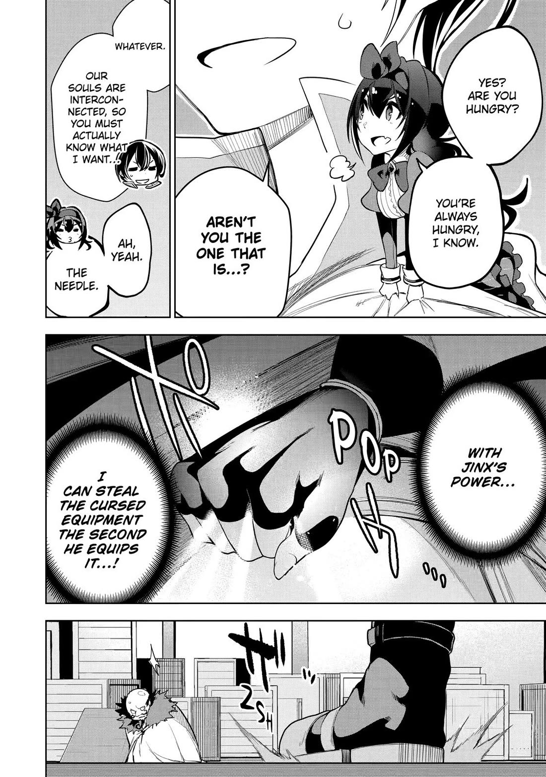 The Strongest Swordsman Has Zero Equipment Slots, but He Can Equip up to 9999 Items if It’s (Cute) Cursed Equipment Chapter 9 page 23 - Chapter 9