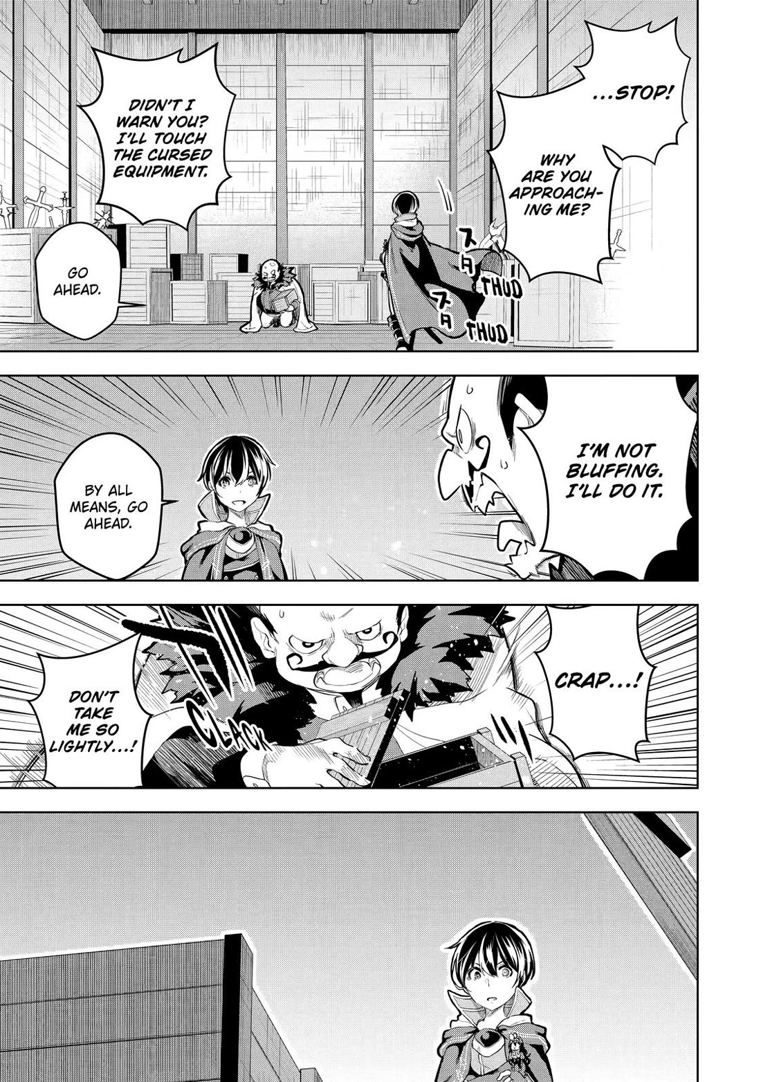 The Strongest Swordsman Has Zero Equipment Slots, but He Can Equip up to 9999 Items if It’s (Cute) Cursed Equipment Chapter 9 page 24 - Chapter 9