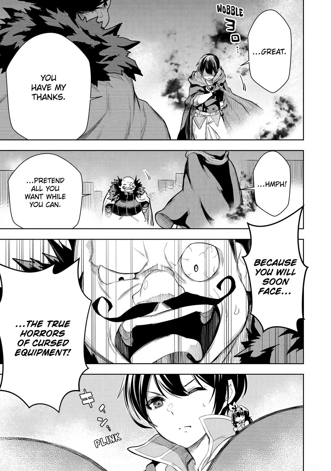 The Strongest Swordsman Has Zero Equipment Slots, but He Can Equip up to 9999 Items if It’s (Cute) Cursed Equipment Chapter 9 page 28 - Chapter 9