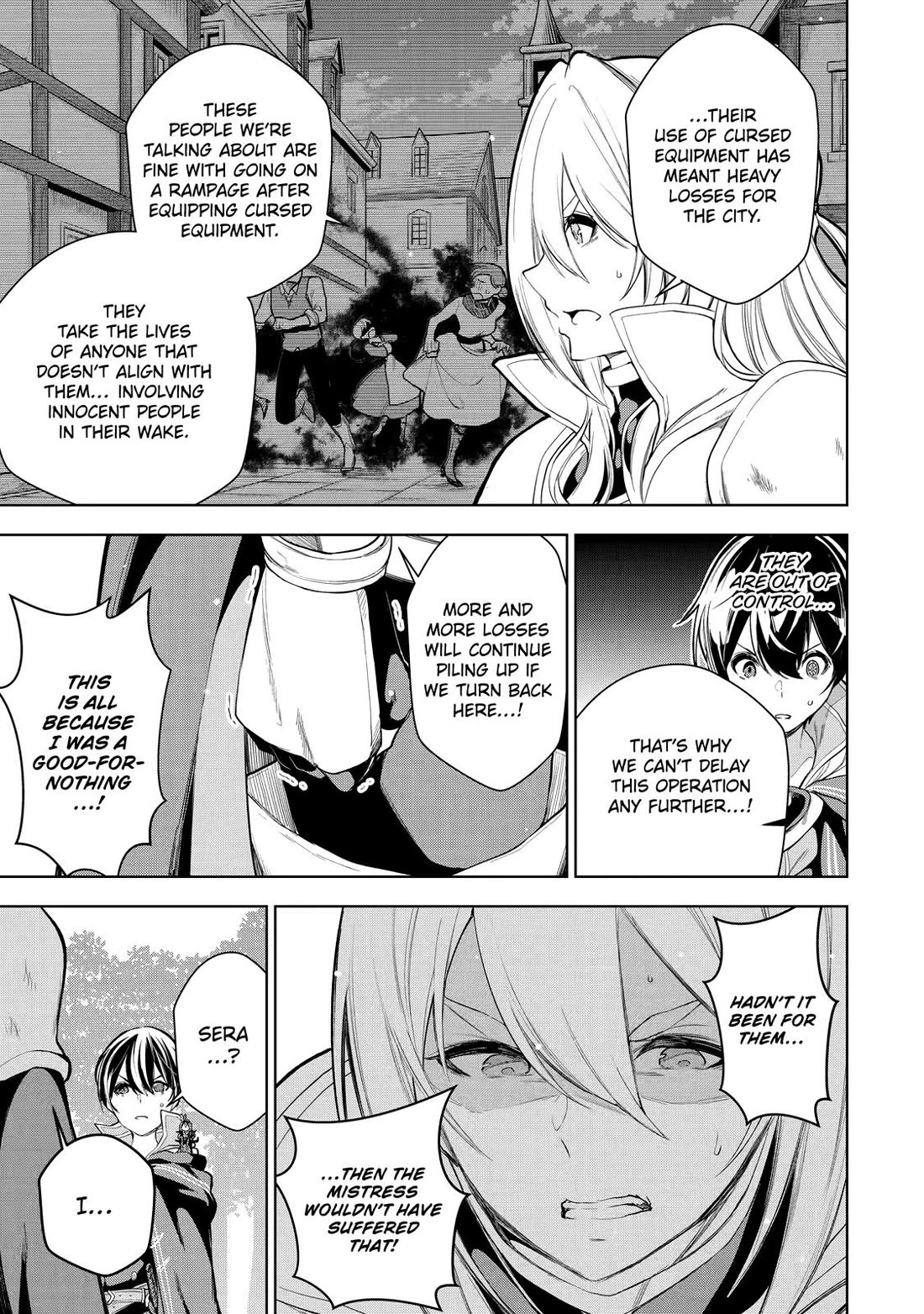 The Strongest Swordsman Has Zero Equipment Slots, but He Can Equip up to 9999 Items if It’s (Cute) Cursed Equipment Chapter 9 page 3 - Chapter 9