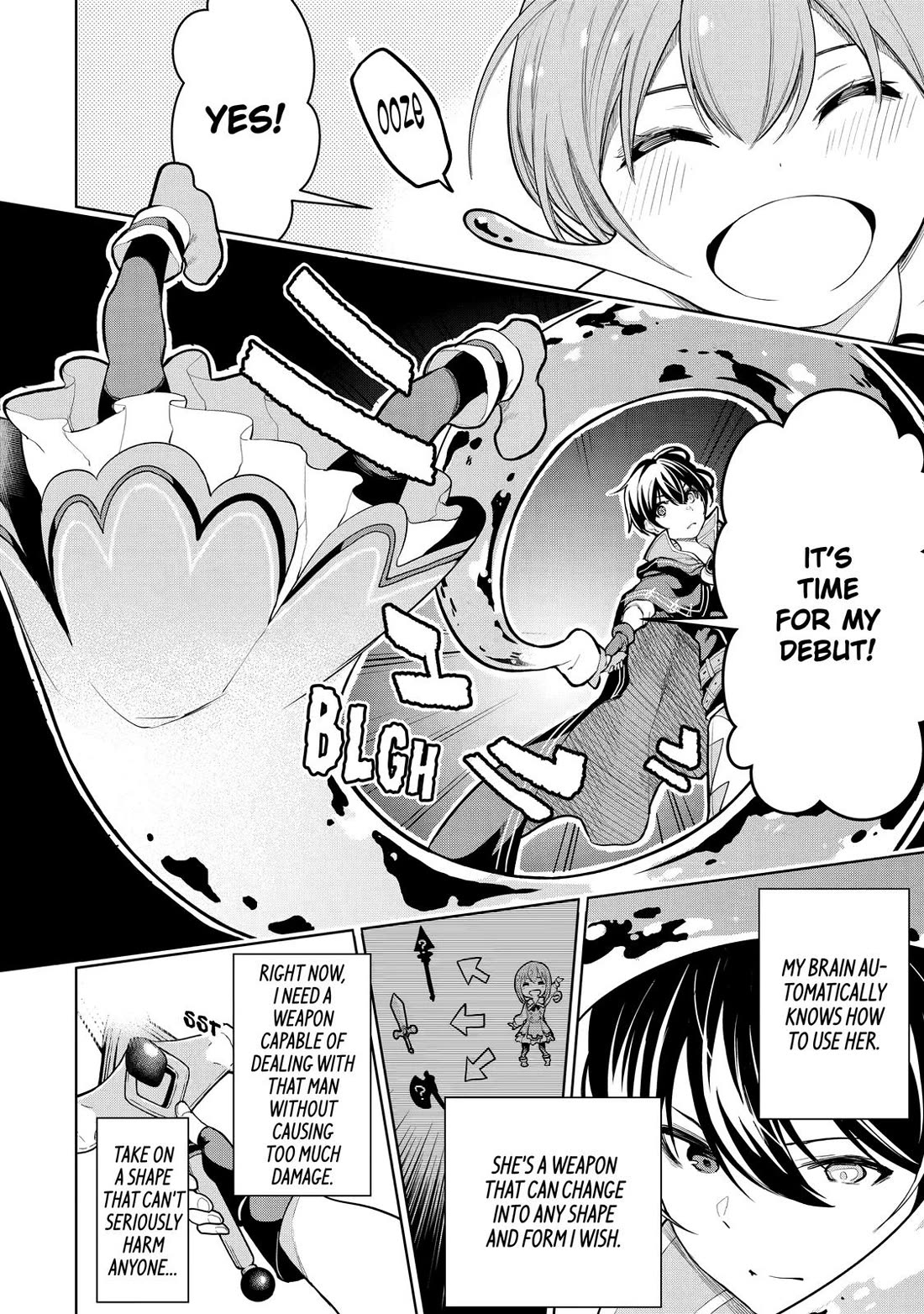 The Strongest Swordsman Has Zero Equipment Slots, but He Can Equip up to 9999 Items if It’s (Cute) Cursed Equipment Chapter 9 page 33 - Chapter 9