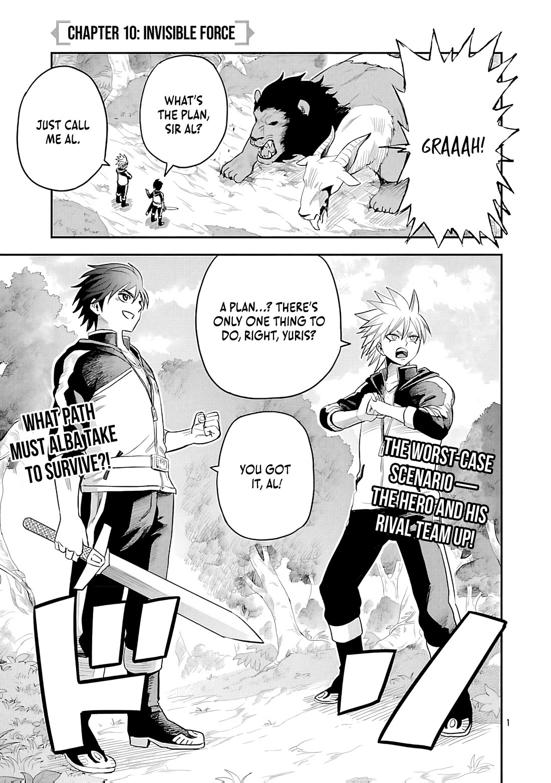 The Strongest Villain, Who had Hidden Himself Deep in the Mountains to Escape His Downfall, is Dragged Back into the Spotlight by the Heroine He Once Saved Chapter 10 page 1 - Chapter 10