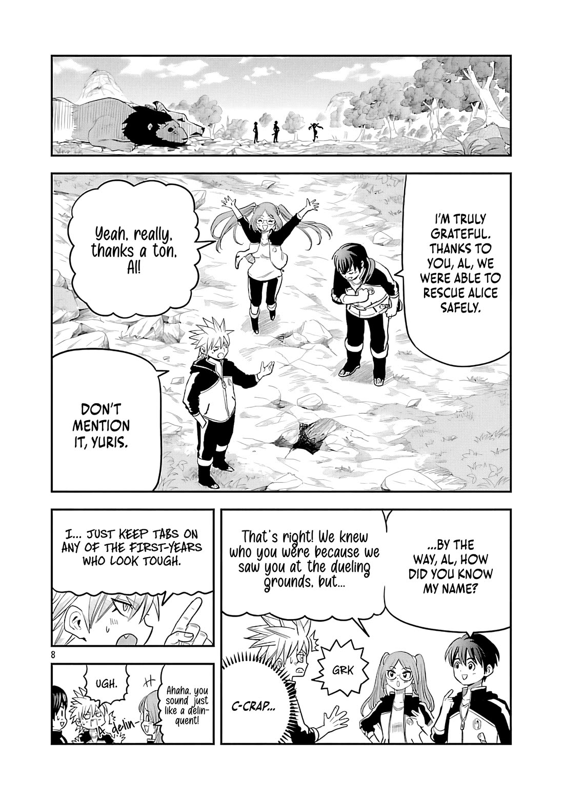 The Strongest Villain, Who had Hidden Himself Deep in the Mountains to Escape His Downfall, is Dragged Back into the Spotlight by the Heroine He Once Saved Chapter 10 page 8 - Chapter 10
