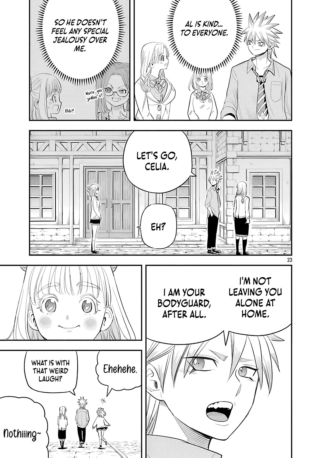 The Strongest Villain, Who had Hidden Himself Deep in the Mountains to Escape His Downfall, is Dragged Back into the Spotlight by the Heroine He Once Saved Chapter 12 page 23 - Chapter 12