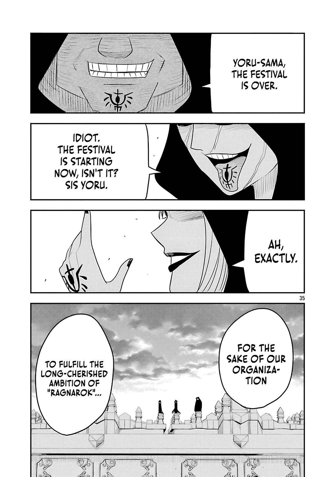 The Strongest Villain, Who had Hidden Himself Deep in the Mountains to Escape His Downfall, is Dragged Back into the Spotlight by the Heroine He Once Saved Chapter 13 page 35 - Chapter 13