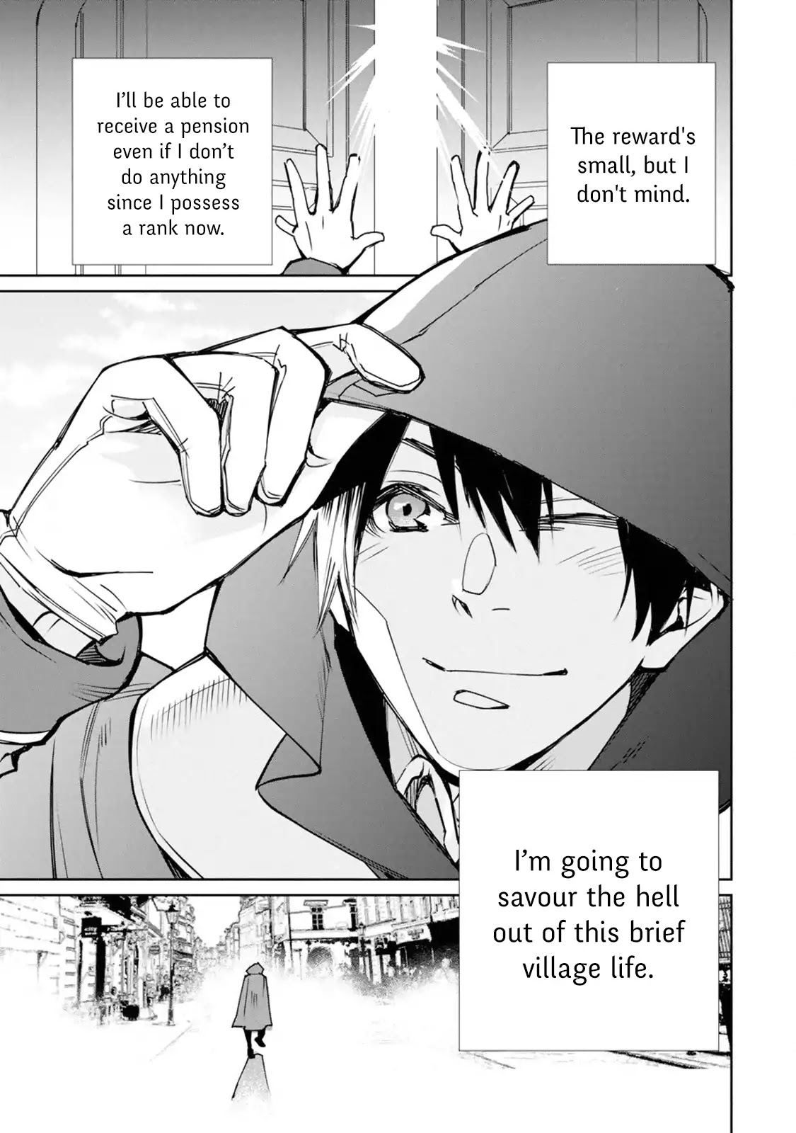 The Strongest Wizard Becomes a Countryside Guardsman After Taking an Arrow to the Knee Chapter 1.1 page 18 - Chapter 1.1 - 1.3: I was the Strongest Sorcerer. And Then I Retired (1)