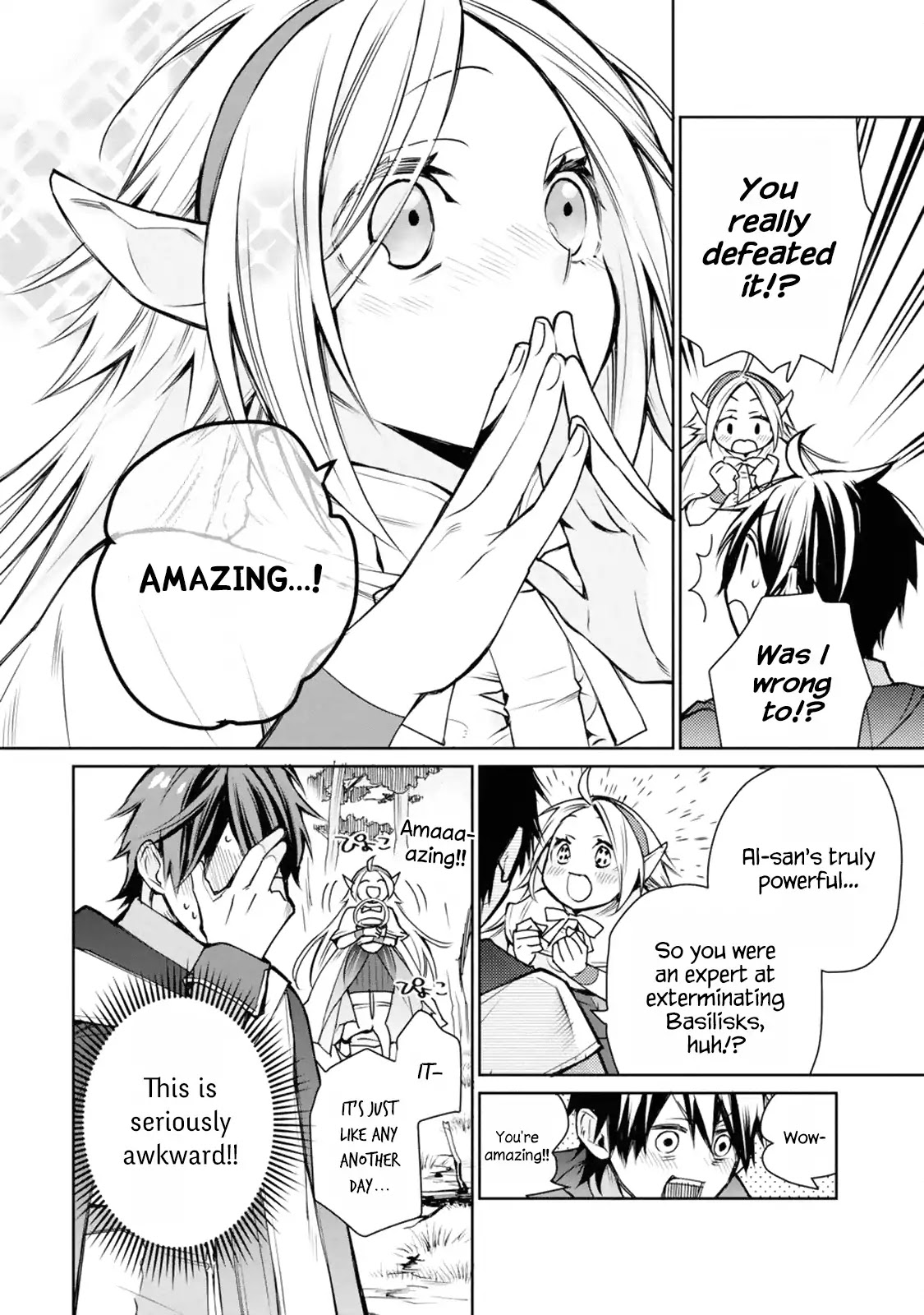 The Strongest Wizard Becomes a Countryside Guardsman After Taking an Arrow to the Knee Chapter 1.1 page 48 - Chapter 1.1 - 1.3: I was the Strongest Sorcerer. And Then I Retired (1)