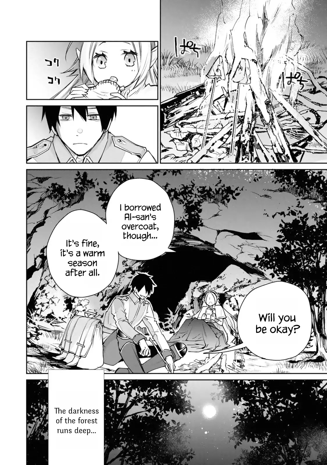 The Strongest Wizard Becomes a Countryside Guardsman After Taking an Arrow to the Knee Chapter 1.1 page 54 - Chapter 1.1 - 1.3: I was the Strongest Sorcerer. And Then I Retired (1)