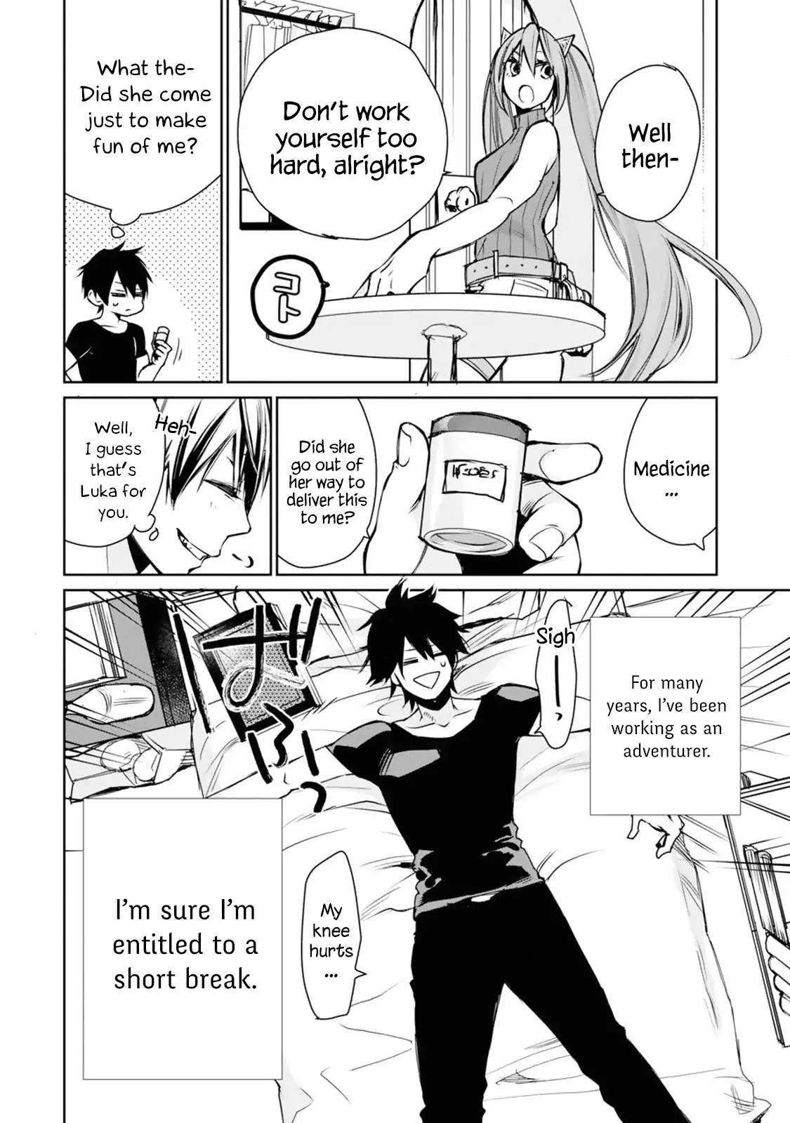 The Strongest Wizard Becomes a Countryside Guardsman After Taking an Arrow to the Knee Chapter 1.1 page 9 - Chapter 1.1 - 1.3: I was the Strongest Sorcerer. And Then I Retired (1)