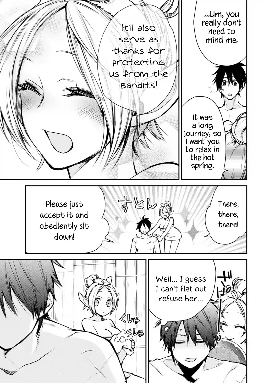 The Strongest Wizard Becomes a Countryside Guardsman After Taking an Arrow to the Knee Chapter 10.1 page 14 - Chapter 10.1 - 10.3: I was the Strongest Sorcerer. And Then I Enjoyed Myself at a Hot Spring Again