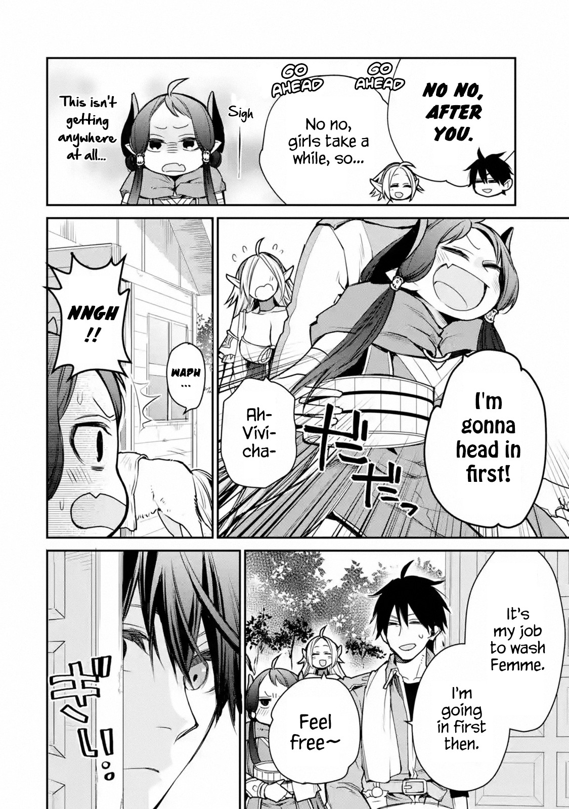 The Strongest Wizard Becomes a Countryside Guardsman After Taking an Arrow to the Knee Chapter 10.1 page 4 - Chapter 10.1 - 10.3: I was the Strongest Sorcerer. And Then I Enjoyed Myself at a Hot Spring Again