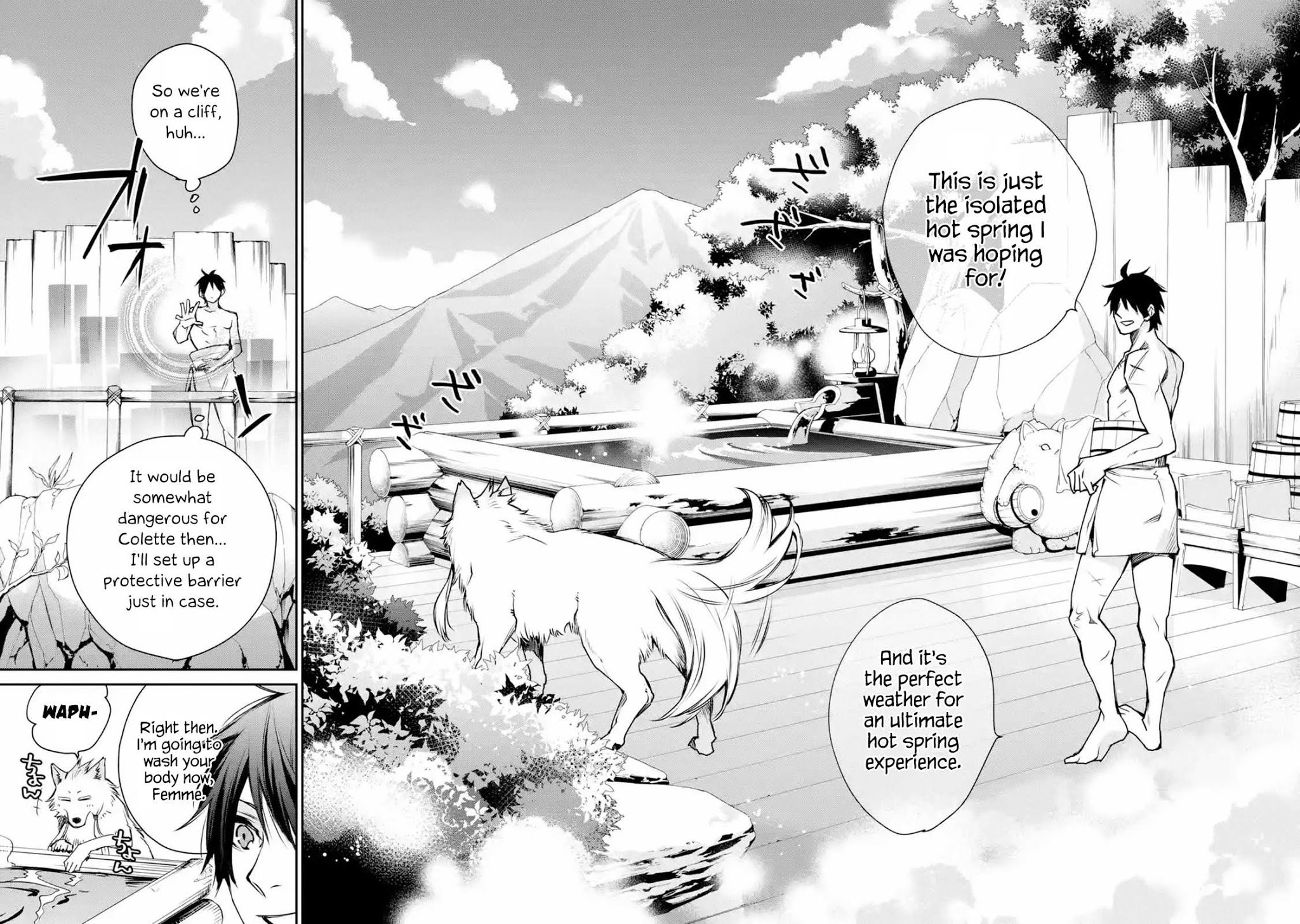 The Strongest Wizard Becomes a Countryside Guardsman After Taking an Arrow to the Knee Chapter 10.1 page 6 - Chapter 10.1 - 10.3: I was the Strongest Sorcerer. And Then I Enjoyed Myself at a Hot Spring Again