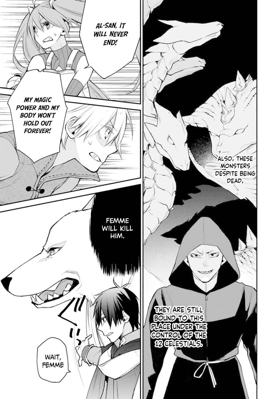 The Strongest Wizard Becomes a Countryside Guardsman After Taking an Arrow to the Knee Chapter 19 page 32 - Chapter 19: Fight against the cause of everything.