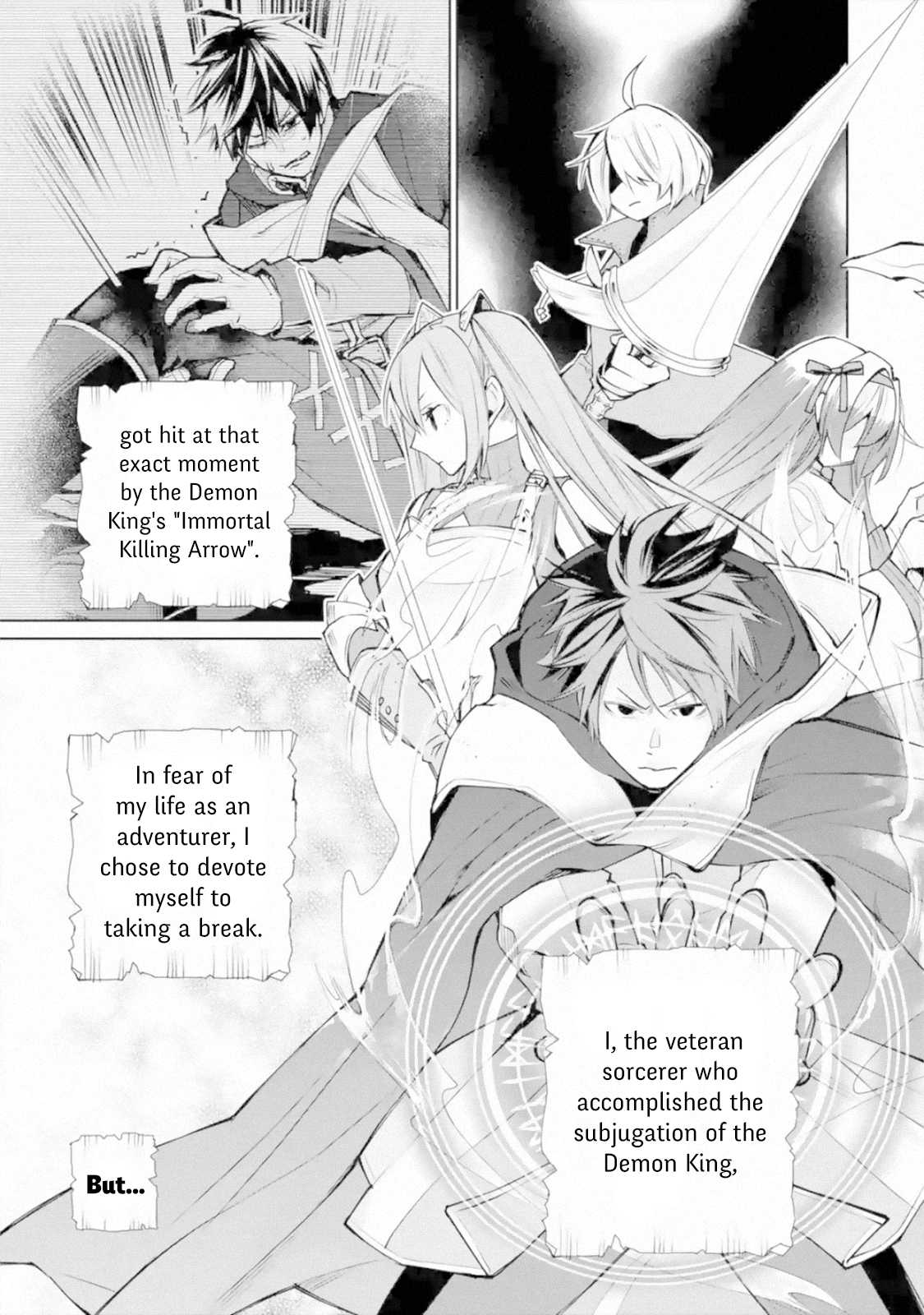 The Strongest Wizard Becomes a Countryside Guardsman After Taking an Arrow to the Knee Chapter 2.1 page 1 - Chapter 2.1 - 2.3