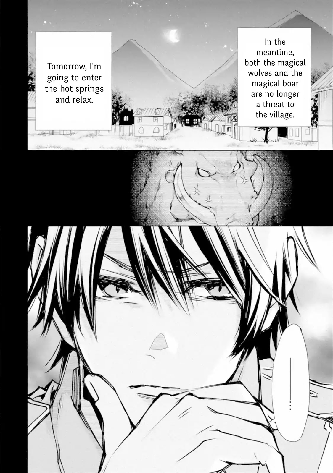 The Strongest Wizard Becomes a Countryside Guardsman After Taking an Arrow to the Knee Chapter 3.1 page 42 - Chapter 3.1 - 3.3: I was the Strongest Sorcerer. And Then I Sent an Enoemous Magical Boar Flying (1)