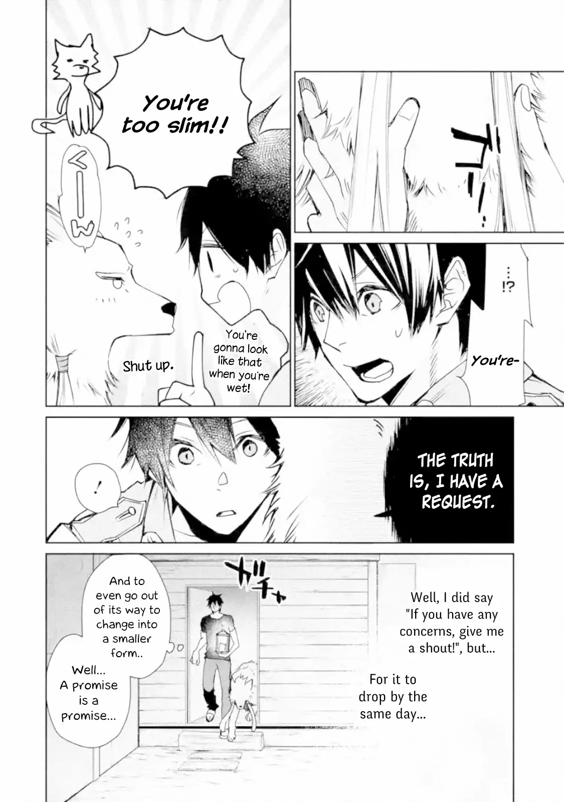 The Strongest Wizard Becomes a Countryside Guardsman After Taking an Arrow to the Knee Chapter 3.1 page 6 - Chapter 3.1 - 3.3: I was the Strongest Sorcerer. And Then I Sent an Enoemous Magical Boar Flying (1)