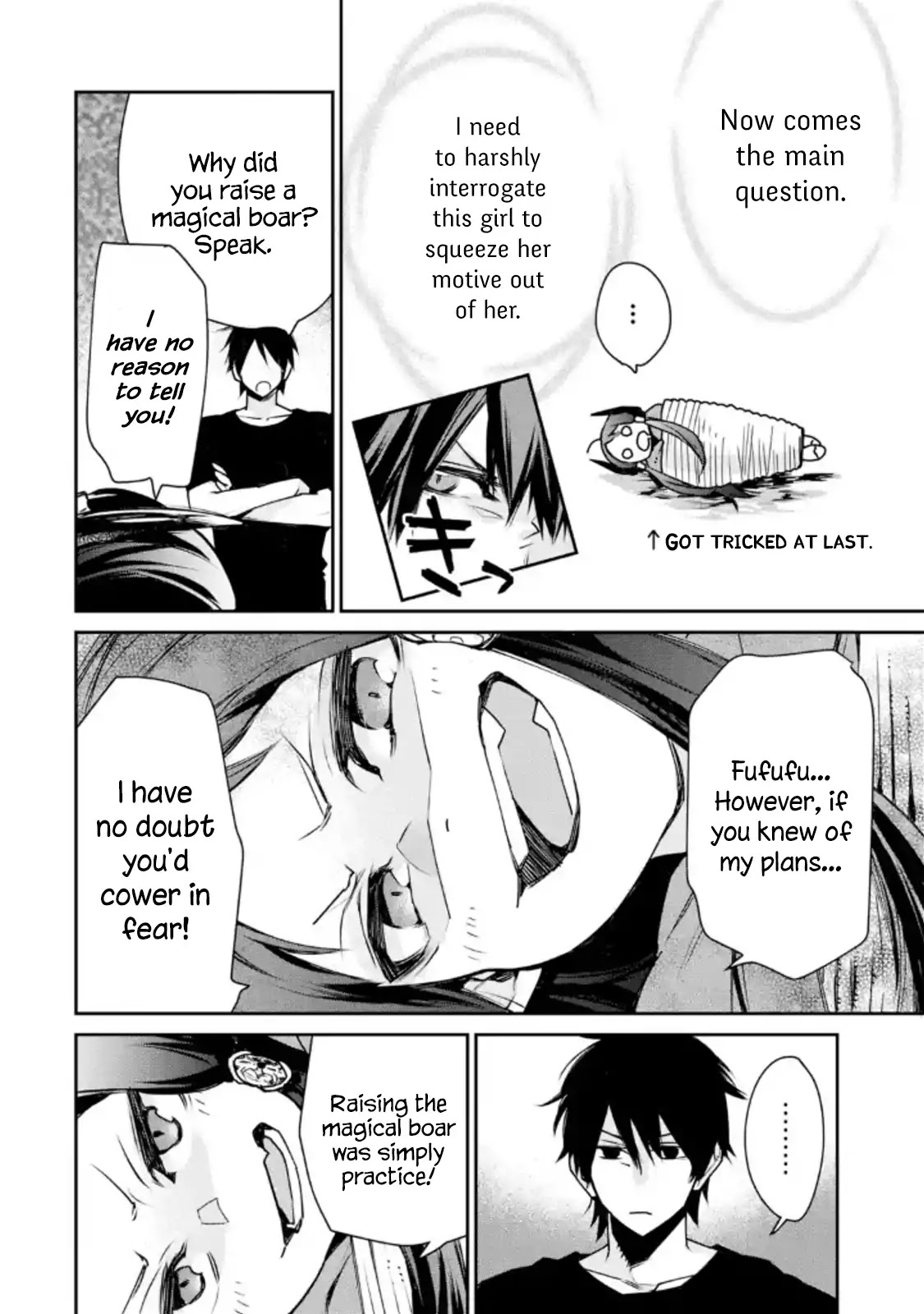 The Strongest Wizard Becomes a Countryside Guardsman After Taking an Arrow to the Knee Chapter 4.1 page 19 - Chapter 4.1 - 4.3: I was the Strongest Sorcerer. And Then I Caught Someone Who Claimed to be One of the Four Heavenly Kings of the Demon King Army (1)