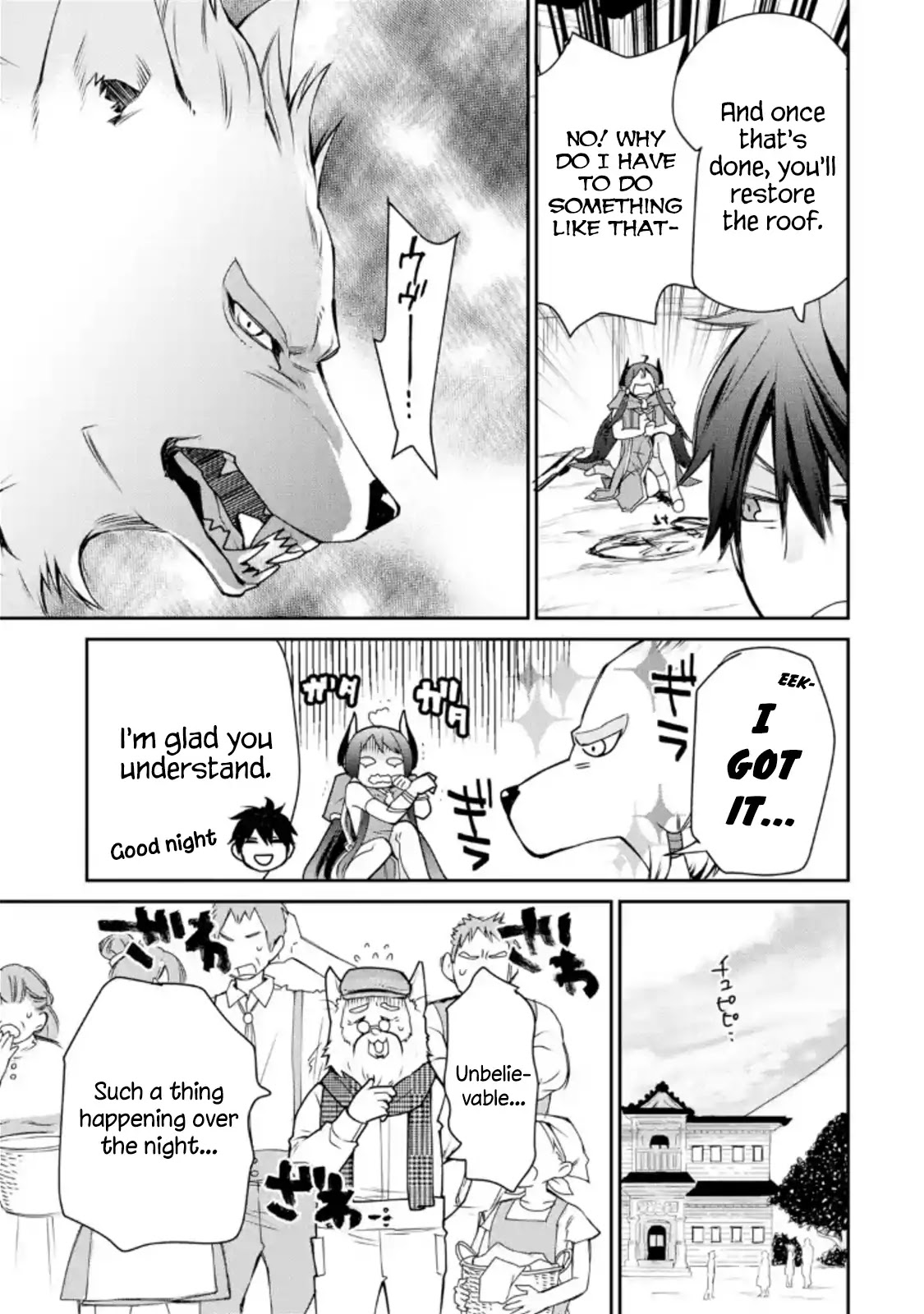 The Strongest Wizard Becomes a Countryside Guardsman After Taking an Arrow to the Knee Chapter 4.1 page 24 - Chapter 4.1 - 4.3: I was the Strongest Sorcerer. And Then I Caught Someone Who Claimed to be One of the Four Heavenly Kings of the Demon King Army (1)