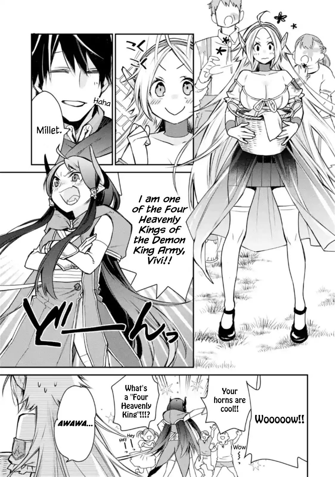The Strongest Wizard Becomes a Countryside Guardsman After Taking an Arrow to the Knee Chapter 4.1 page 26 - Chapter 4.1 - 4.3: I was the Strongest Sorcerer. And Then I Caught Someone Who Claimed to be One of the Four Heavenly Kings of the Demon King Army (1)