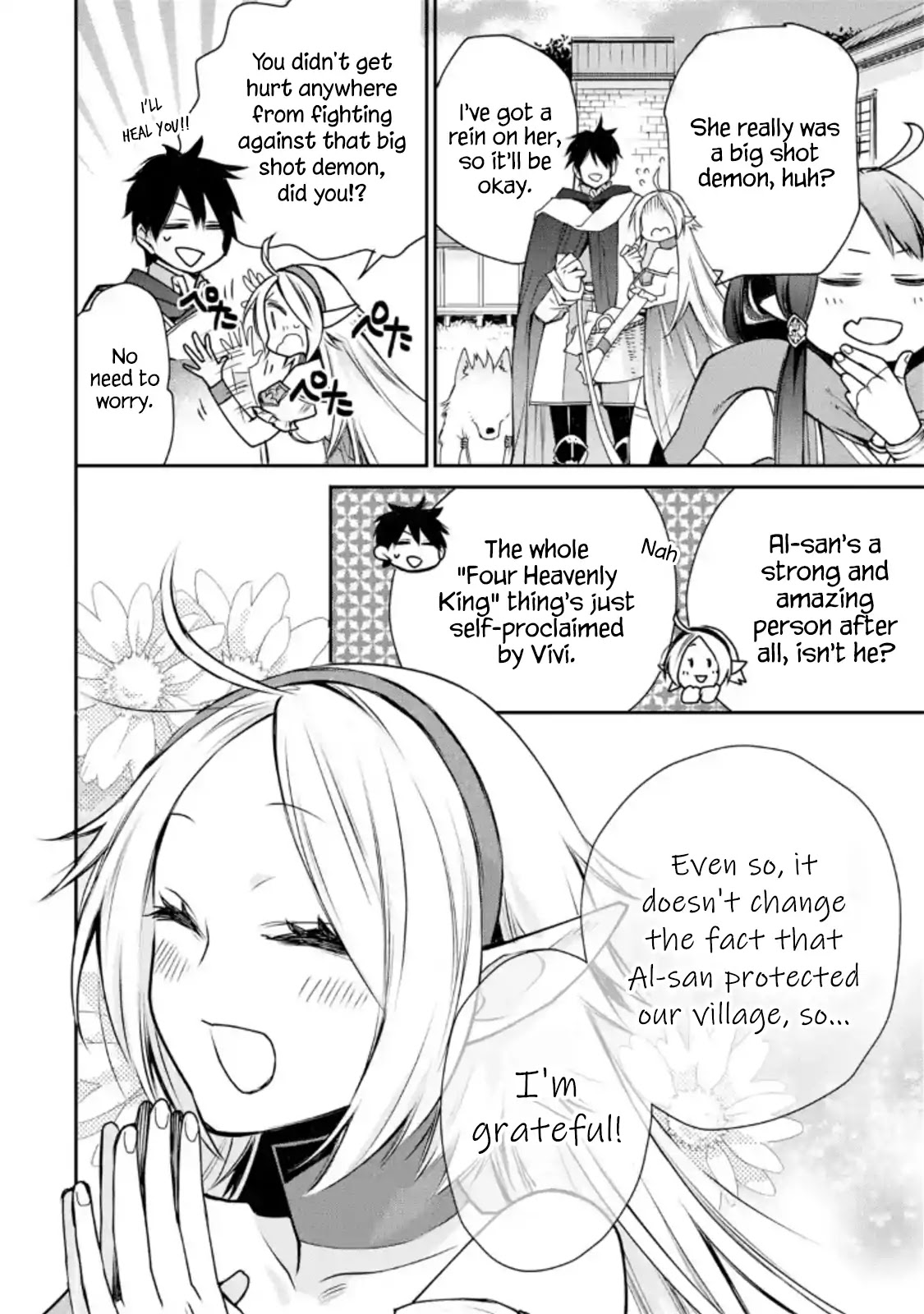 The Strongest Wizard Becomes a Countryside Guardsman After Taking an Arrow to the Knee Chapter 4.1 page 27 - Chapter 4.1 - 4.3: I was the Strongest Sorcerer. And Then I Caught Someone Who Claimed to be One of the Four Heavenly Kings of the Demon King Army (1)