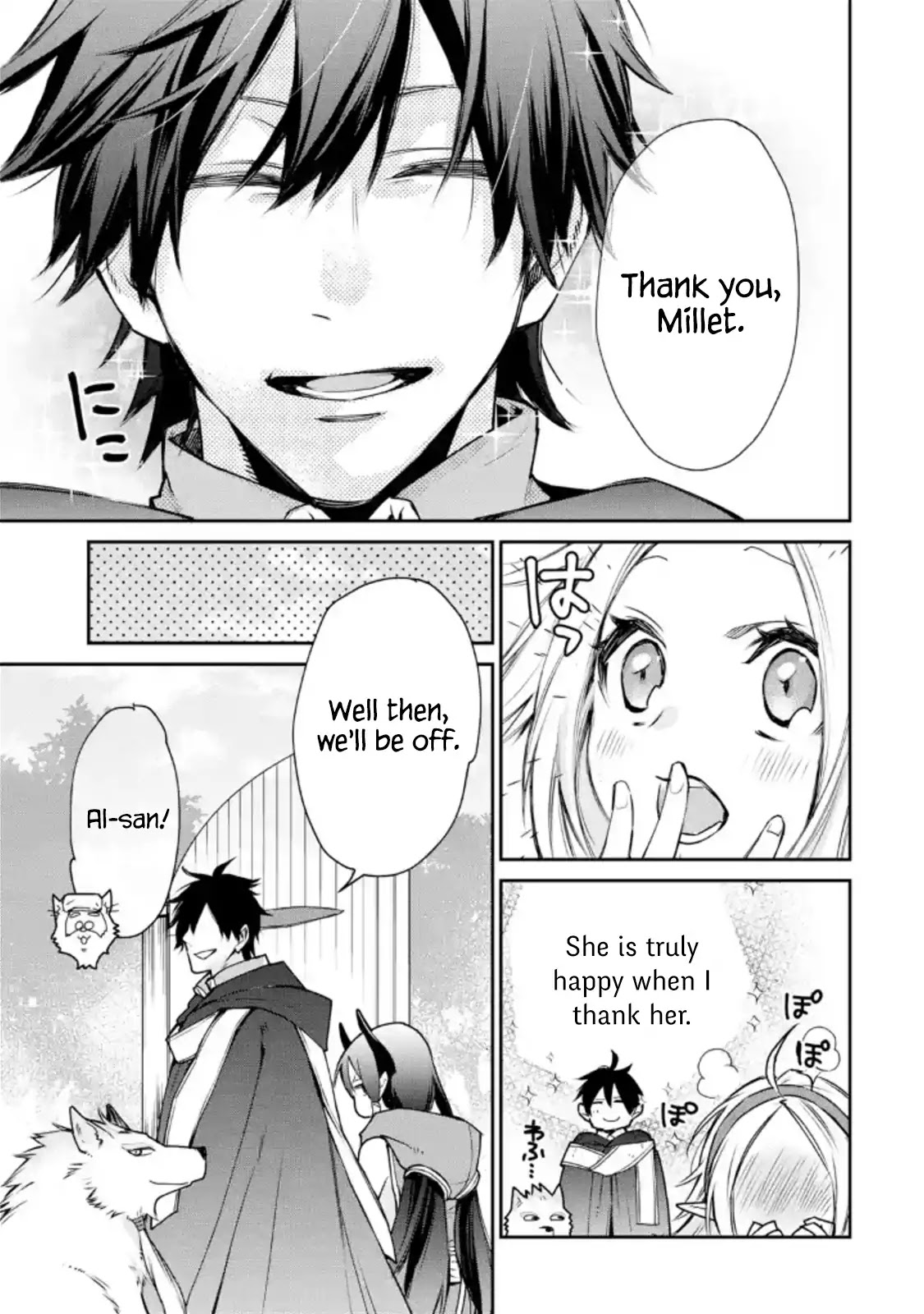 The Strongest Wizard Becomes a Countryside Guardsman After Taking an Arrow to the Knee Chapter 4.1 page 28 - Chapter 4.1 - 4.3: I was the Strongest Sorcerer. And Then I Caught Someone Who Claimed to be One of the Four Heavenly Kings of the Demon King Army (1)