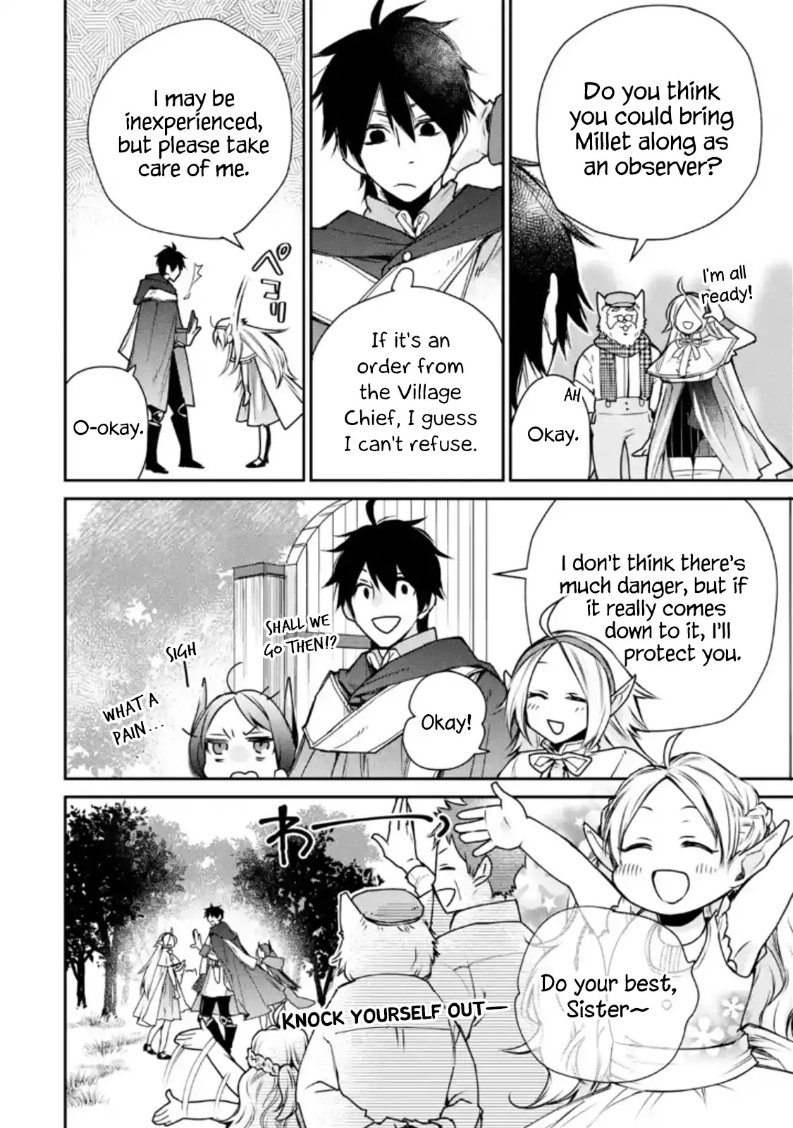 The Strongest Wizard Becomes a Countryside Guardsman After Taking an Arrow to the Knee Chapter 4.1 page 29 - Chapter 4.1 - 4.3: I was the Strongest Sorcerer. And Then I Caught Someone Who Claimed to be One of the Four Heavenly Kings of the Demon King Army (1)