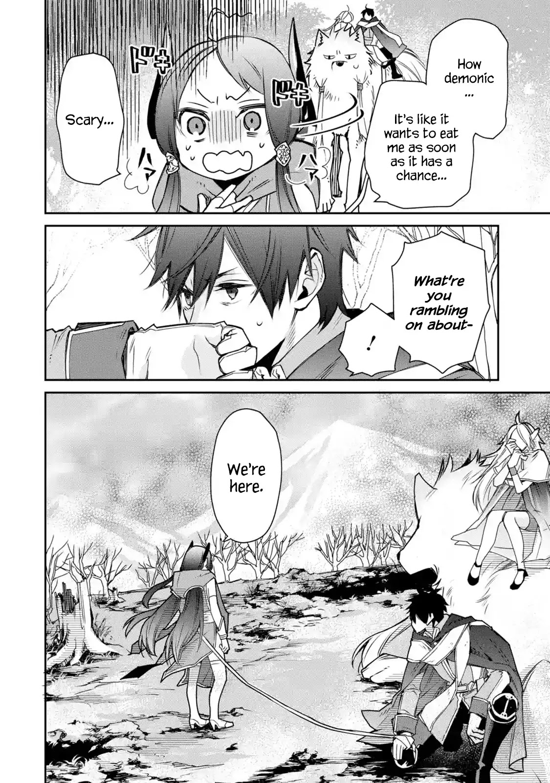 The Strongest Wizard Becomes a Countryside Guardsman After Taking an Arrow to the Knee Chapter 4.1 page 31 - Chapter 4.1 - 4.3: I was the Strongest Sorcerer. And Then I Caught Someone Who Claimed to be One of the Four Heavenly Kings of the Demon King Army (1)