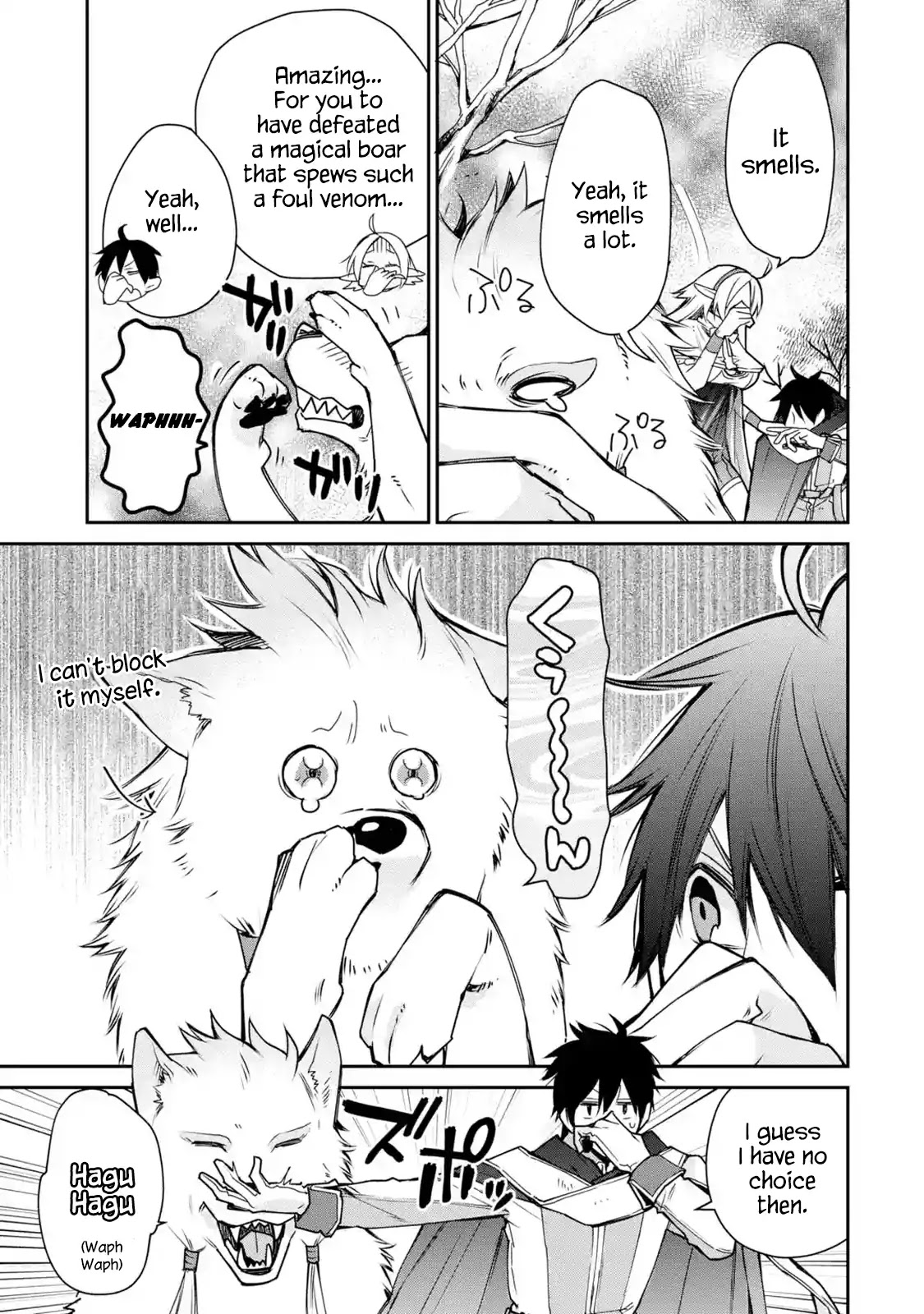 The Strongest Wizard Becomes a Countryside Guardsman After Taking an Arrow to the Knee Chapter 4.1 page 32 - Chapter 4.1 - 4.3: I was the Strongest Sorcerer. And Then I Caught Someone Who Claimed to be One of the Four Heavenly Kings of the Demon King Army (1)