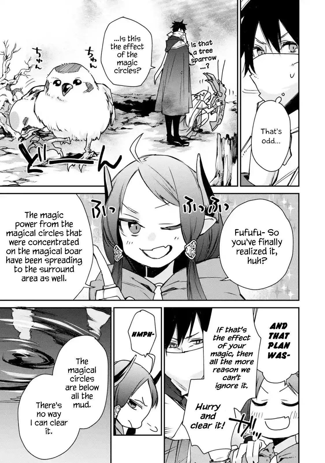 The Strongest Wizard Becomes a Countryside Guardsman After Taking an Arrow to the Knee Chapter 4.1 page 34 - Chapter 4.1 - 4.3: I was the Strongest Sorcerer. And Then I Caught Someone Who Claimed to be One of the Four Heavenly Kings of the Demon King Army (1)