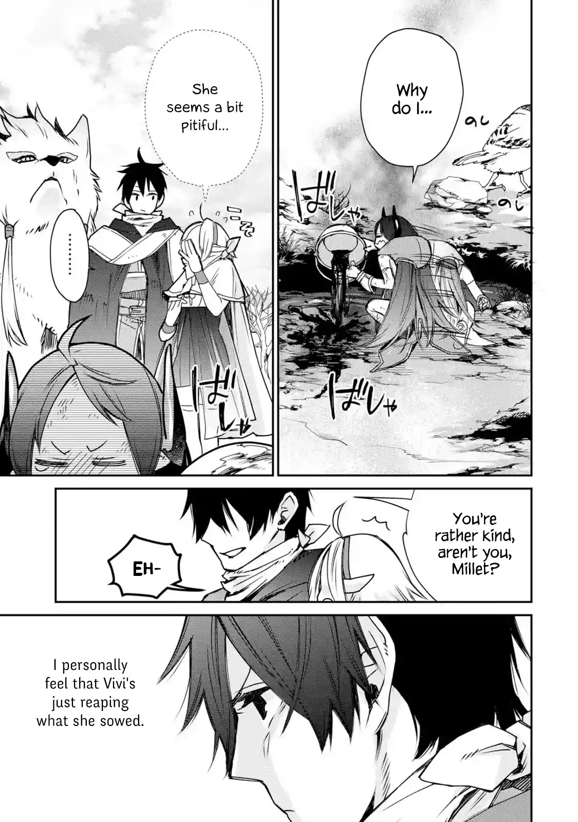 The Strongest Wizard Becomes a Countryside Guardsman After Taking an Arrow to the Knee Chapter 4.1 page 36 - Chapter 4.1 - 4.3: I was the Strongest Sorcerer. And Then I Caught Someone Who Claimed to be One of the Four Heavenly Kings of the Demon King Army (1)