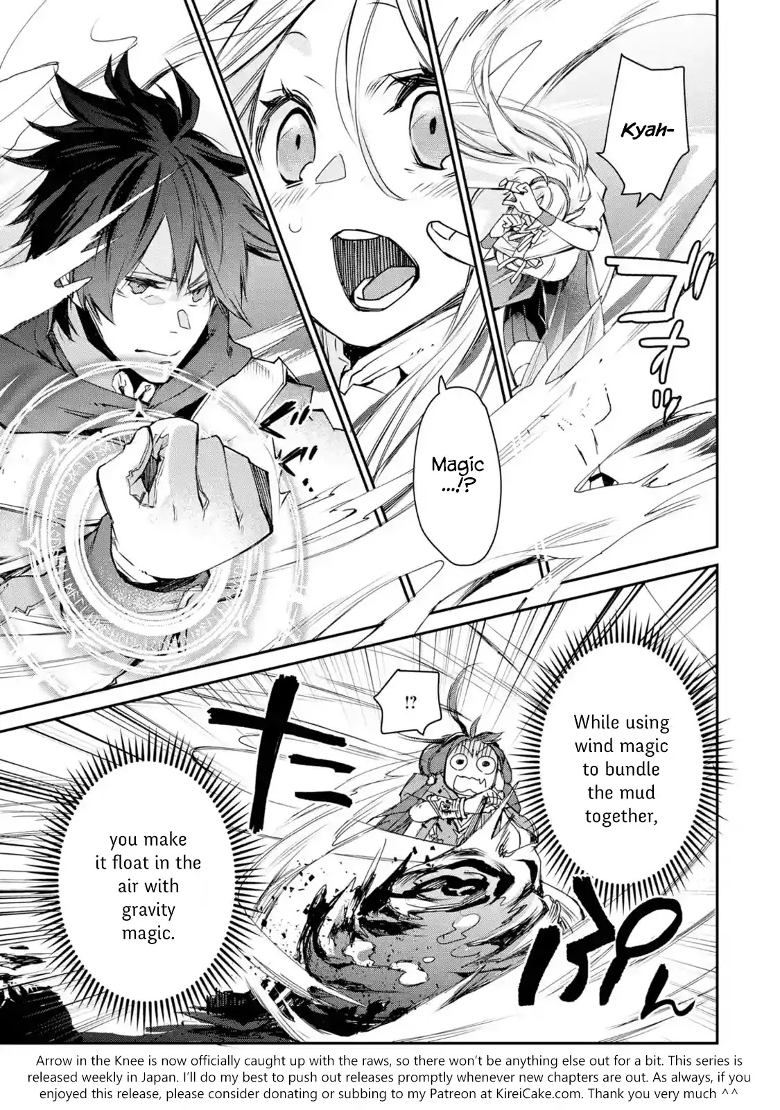 The Strongest Wizard Becomes a Countryside Guardsman After Taking an Arrow to the Knee Chapter 4.1 page 38 - Chapter 4.1 - 4.3: I was the Strongest Sorcerer. And Then I Caught Someone Who Claimed to be One of the Four Heavenly Kings of the Demon King Army (1)
