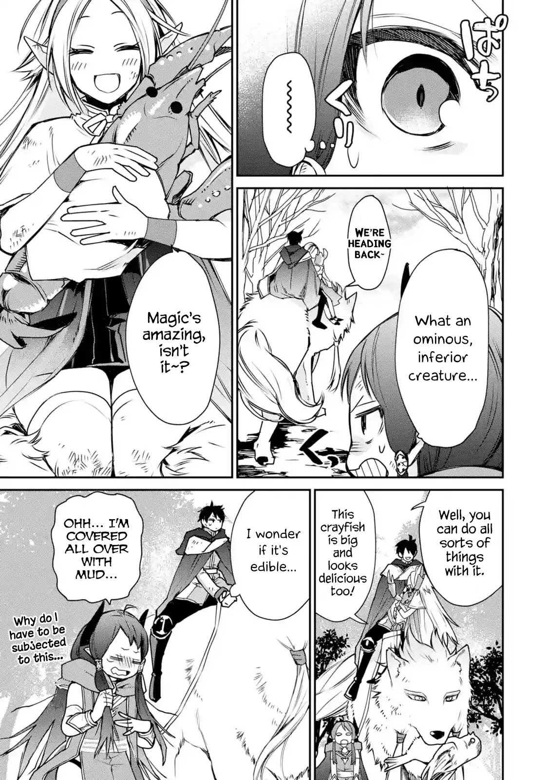 The Strongest Wizard Becomes a Countryside Guardsman After Taking an Arrow to the Knee Chapter 4.1 page 43 - Chapter 4.1 - 4.3: I was the Strongest Sorcerer. And Then I Caught Someone Who Claimed to be One of the Four Heavenly Kings of the Demon King Army (1)