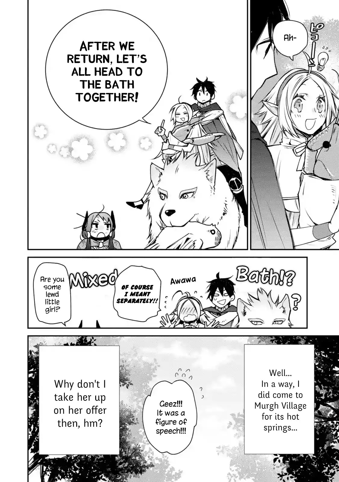 The Strongest Wizard Becomes a Countryside Guardsman After Taking an Arrow to the Knee Chapter 4.1 page 44 - Chapter 4.1 - 4.3: I was the Strongest Sorcerer. And Then I Caught Someone Who Claimed to be One of the Four Heavenly Kings of the Demon King Army (1)