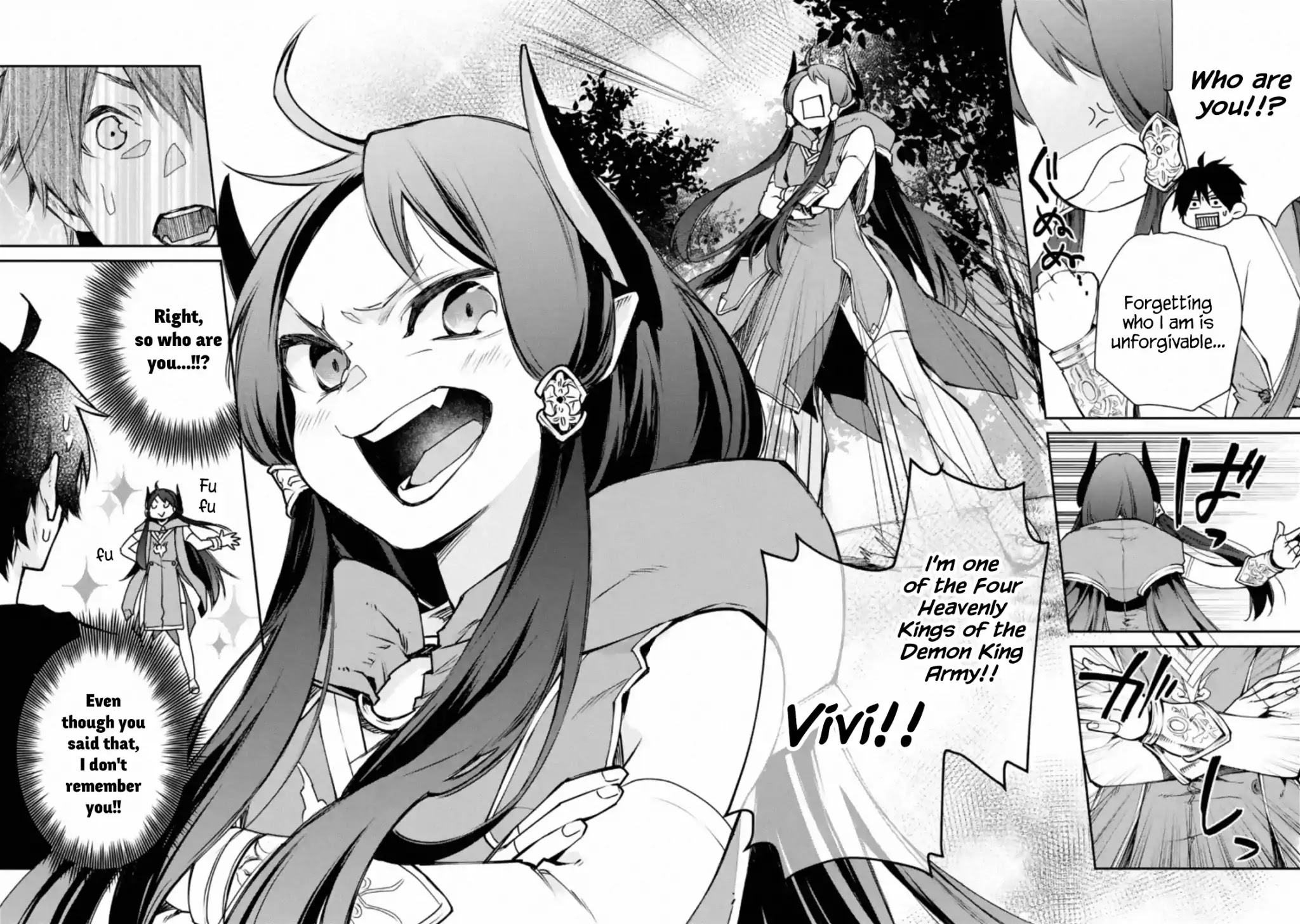 The Strongest Wizard Becomes a Countryside Guardsman After Taking an Arrow to the Knee Chapter 4.1 page 6 - Chapter 4.1 - 4.3: I was the Strongest Sorcerer. And Then I Caught Someone Who Claimed to be One of the Four Heavenly Kings of the Demon King Army (1)