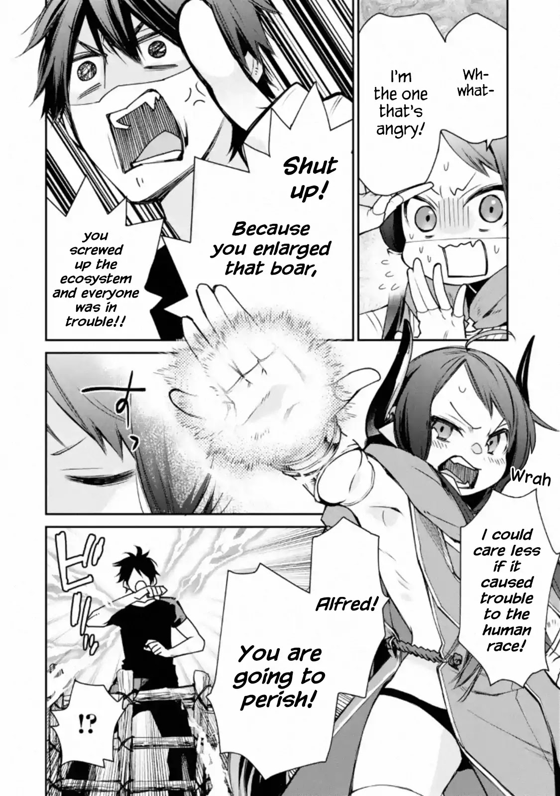 The Strongest Wizard Becomes a Countryside Guardsman After Taking an Arrow to the Knee Chapter 4.1 page 9 - Chapter 4.1 - 4.3: I was the Strongest Sorcerer. And Then I Caught Someone Who Claimed to be One of the Four Heavenly Kings of the Demon King Army (1)