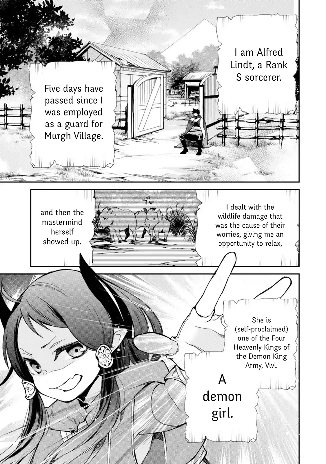 The Strongest Wizard Becomes a Countryside Guardsman After Taking an Arrow to the Knee Chapter 6.1 page 1 - Chapter 6.1 - 6.3