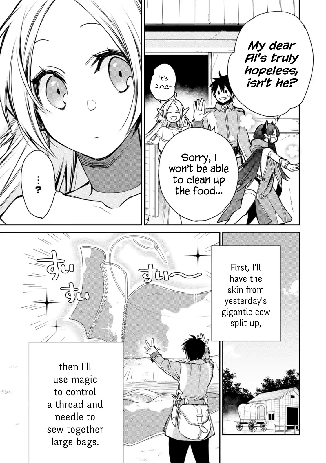 The Strongest Wizard Becomes a Countryside Guardsman After Taking an Arrow to the Knee Chapter 7.1 page 35 - Chapter 7.1 - 7.3: I was the Strongest Sorcerer. And Then I Got a New Comrade