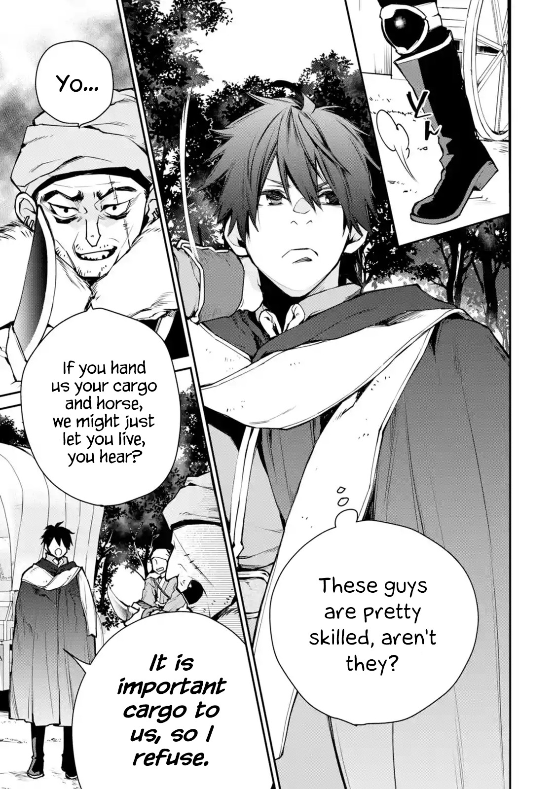 The Strongest Wizard Becomes a Countryside Guardsman After Taking an Arrow to the Knee Chapter 8.1 page 10 - Chapter 8.1 - 8.3: I was the Strongest Sorcerer. And Then I Went to Town
