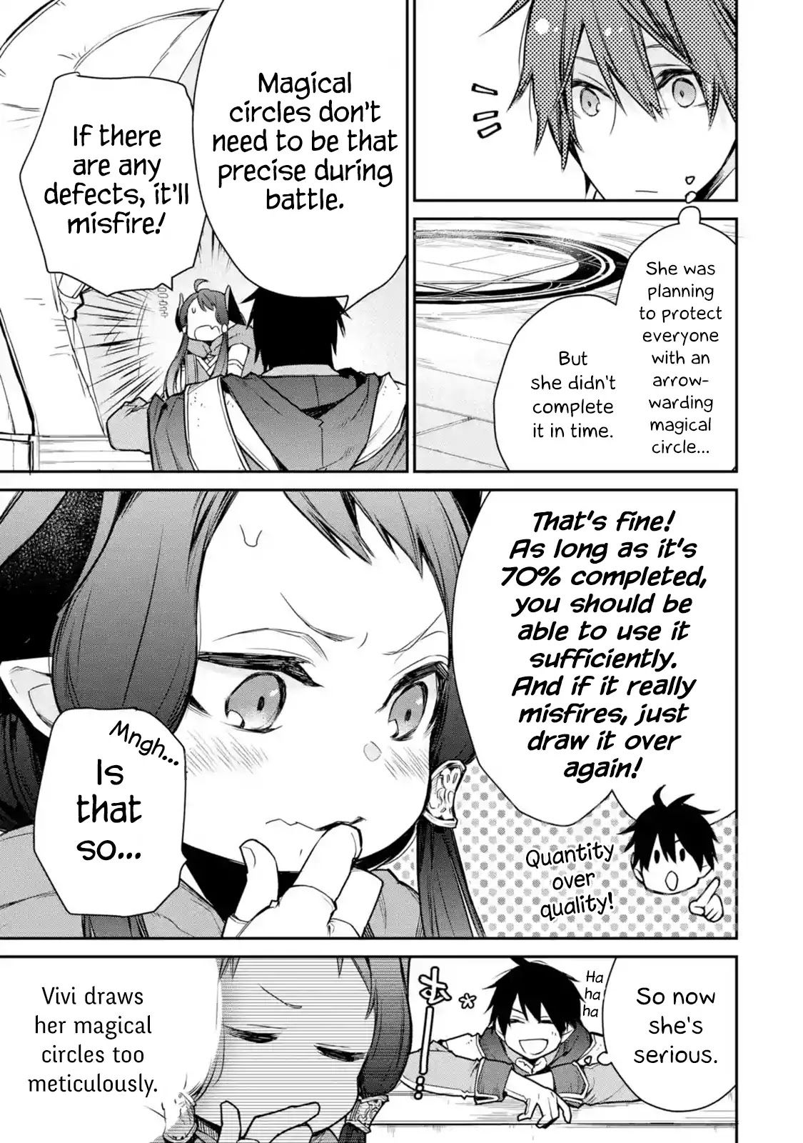 The Strongest Wizard Becomes a Countryside Guardsman After Taking an Arrow to the Knee Chapter 8.1 page 21 - Chapter 8.1 - 8.3: I was the Strongest Sorcerer. And Then I Went to Town