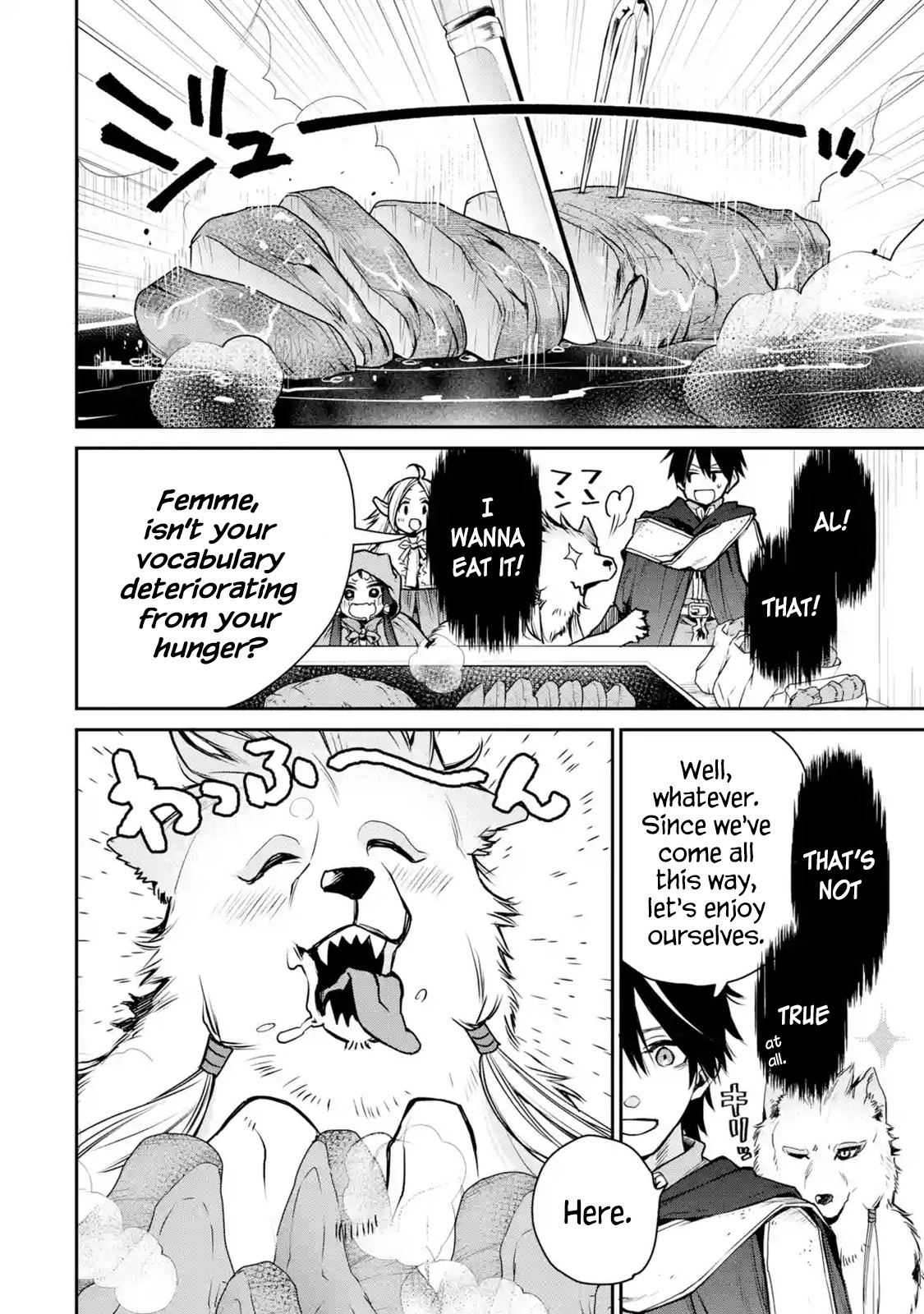 The Strongest Wizard Becomes a Countryside Guardsman After Taking an Arrow to the Knee Chapter 8.1 page 47 - Chapter 8.1 - 8.3: I was the Strongest Sorcerer. And Then I Went to Town