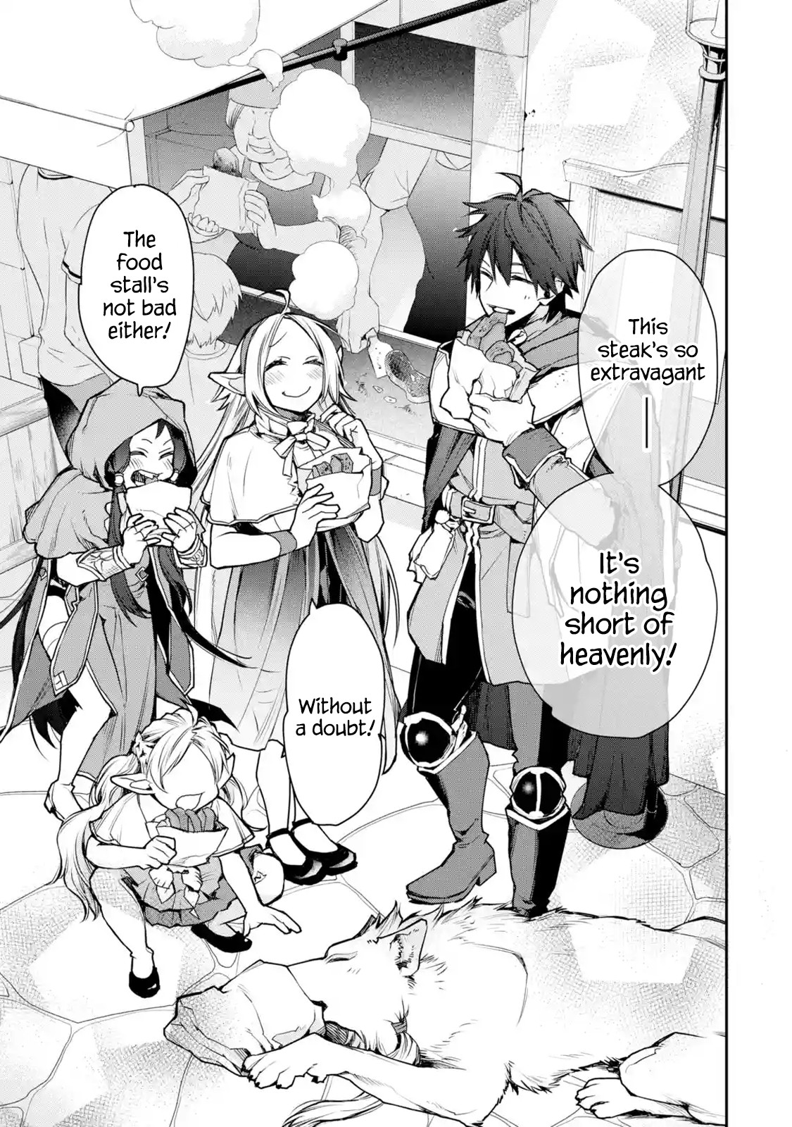 The Strongest Wizard Becomes a Countryside Guardsman After Taking an Arrow to the Knee Chapter 8.1 page 48 - Chapter 8.1 - 8.3: I was the Strongest Sorcerer. And Then I Went to Town