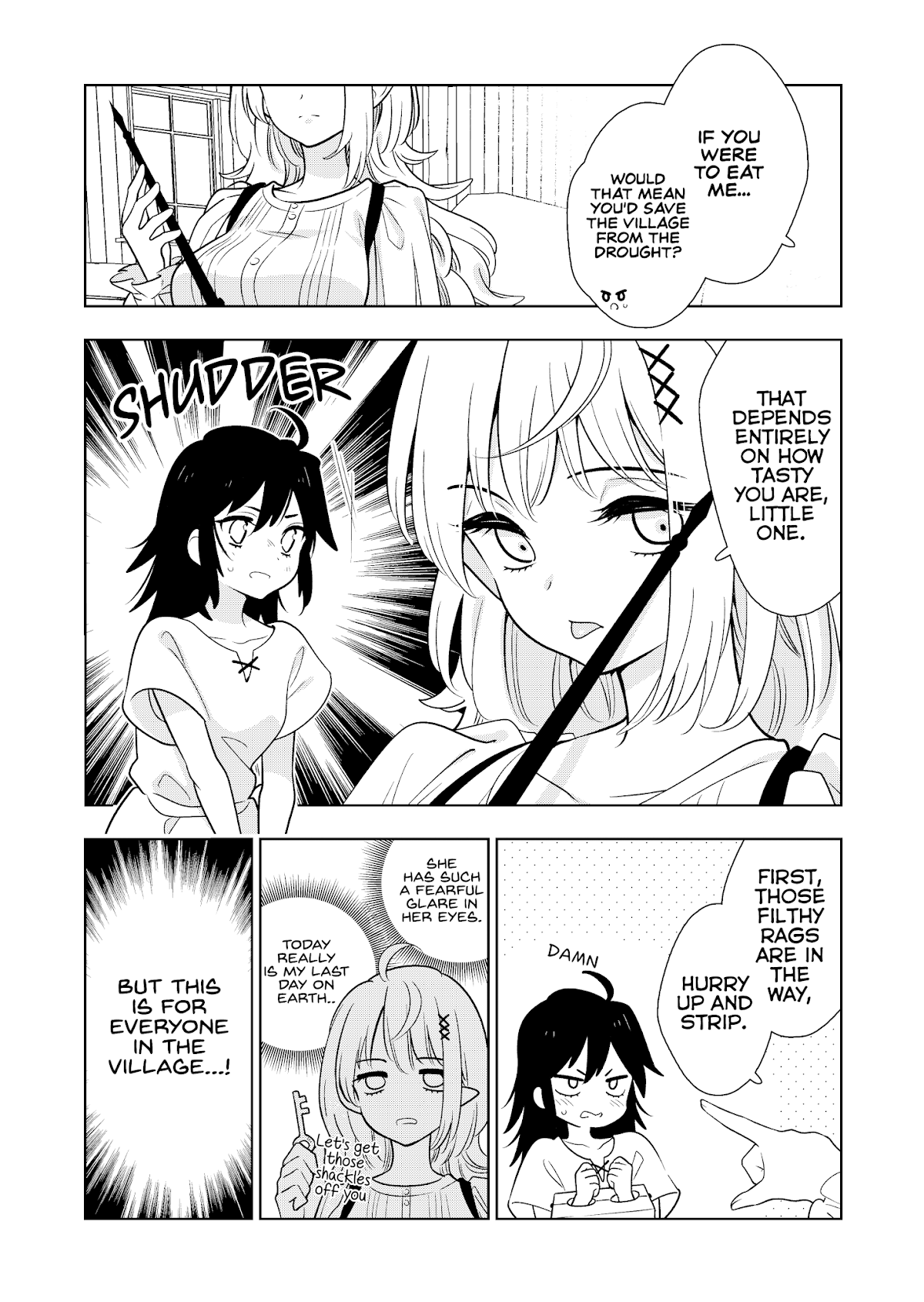 The Struggle-Free Life of the Witch's Sacrifice Chapter 1 page 2 - Chapter 1
