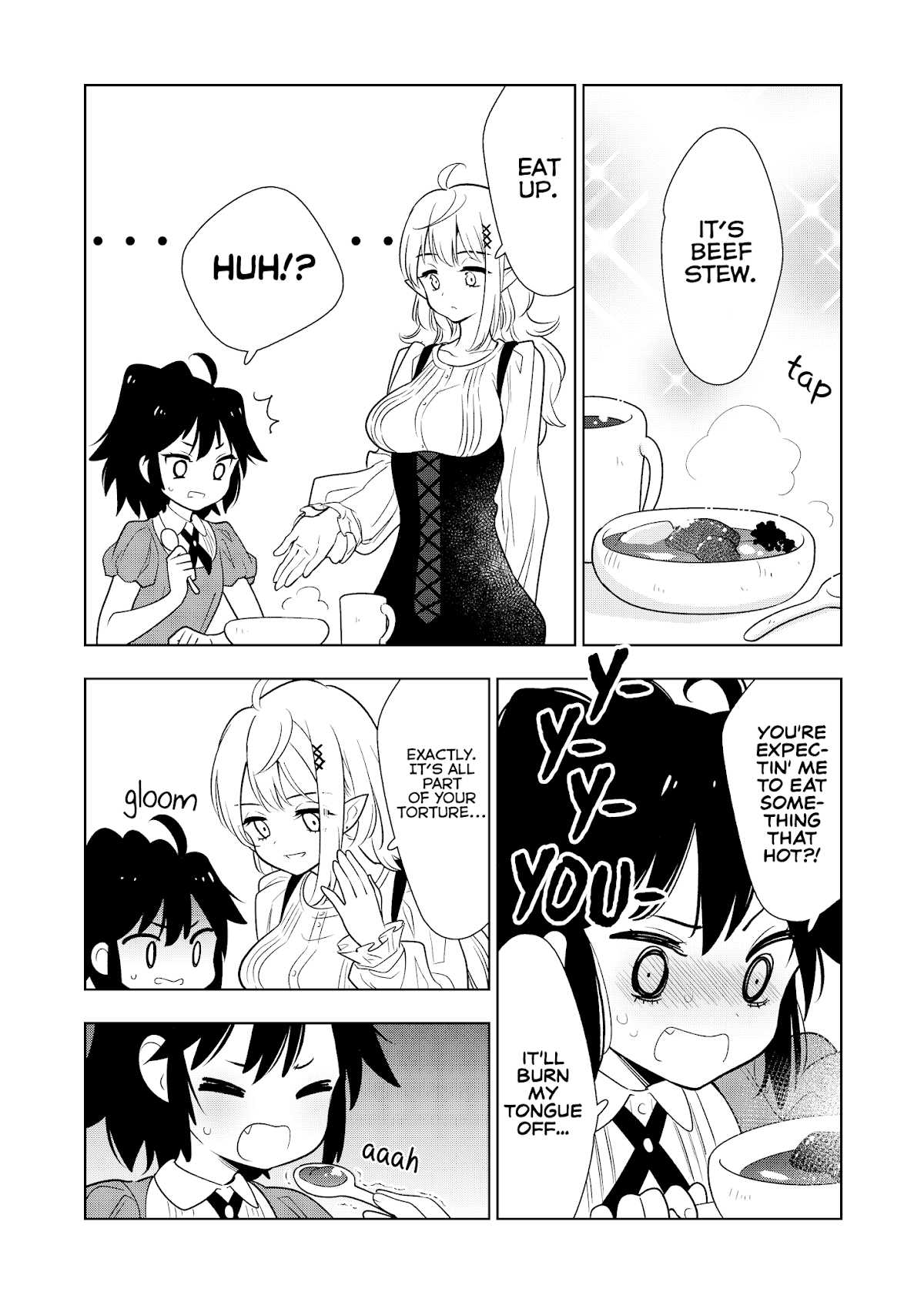 The Struggle-Free Life of the Witch's Sacrifice Chapter 1 page 5 - Chapter 1