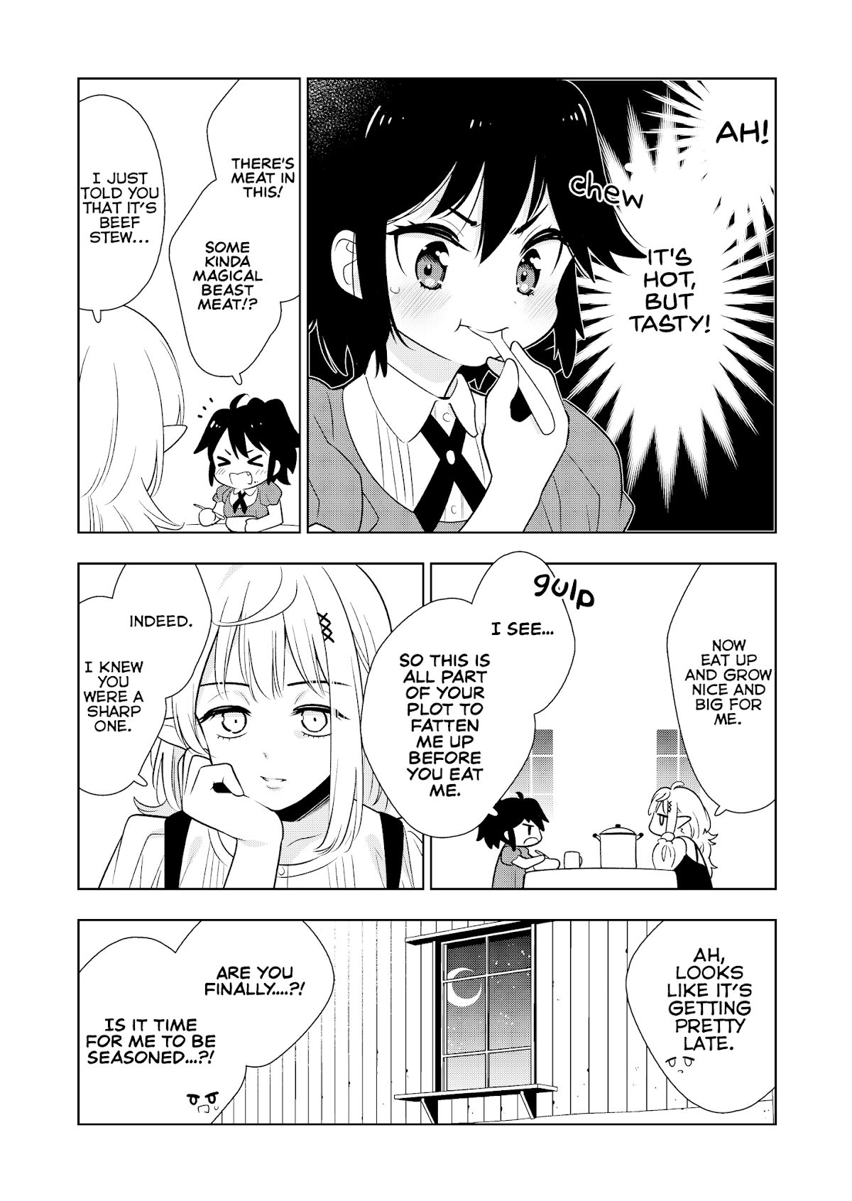 The Struggle-Free Life of the Witch's Sacrifice Chapter 1 page 6 - Chapter 1