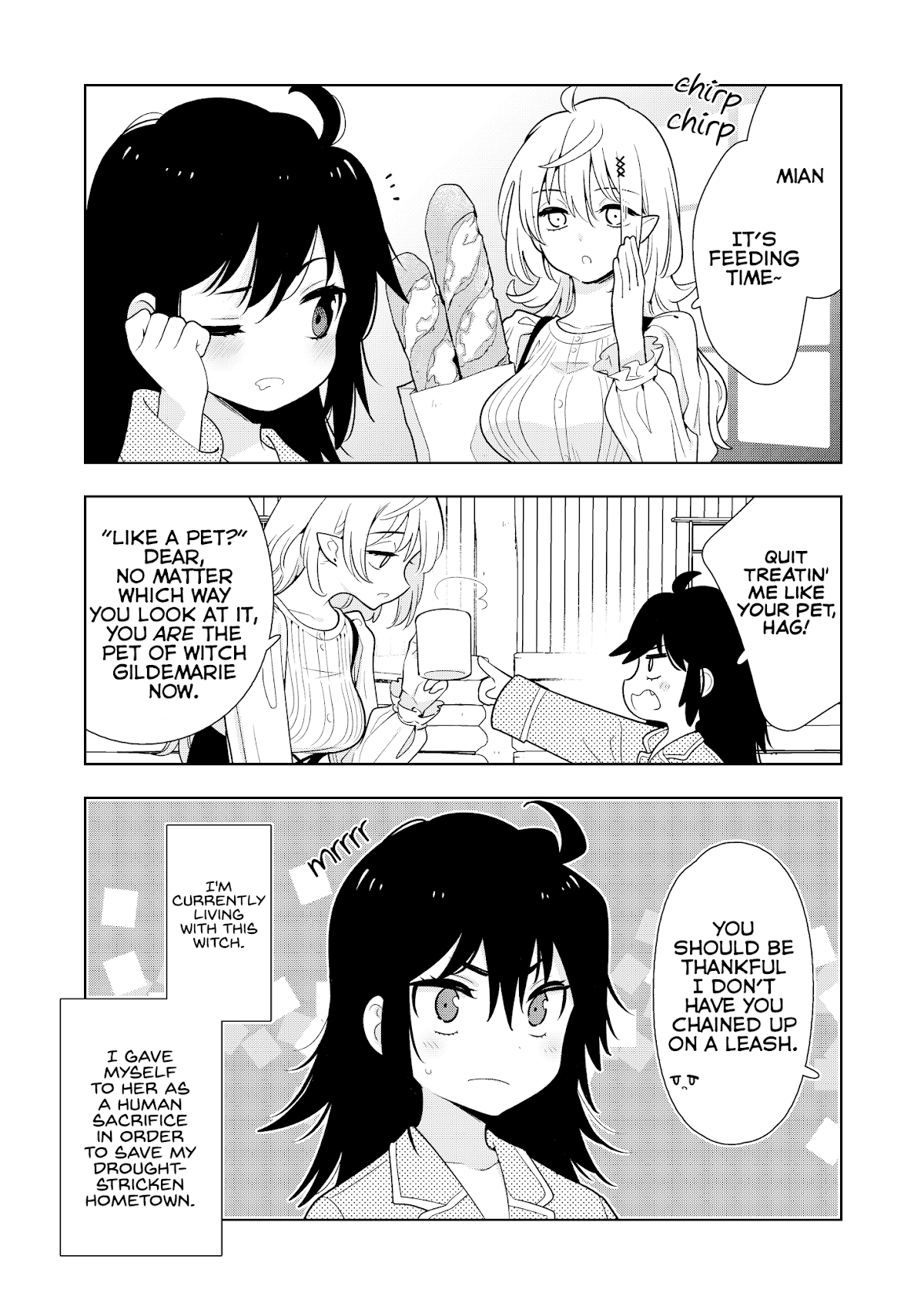 The Struggle-Free Life of the Witch's Sacrifice Chapter 2 page 1 - Chapter 2
