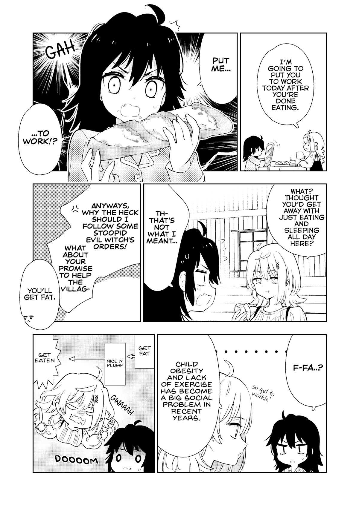 The Struggle-Free Life of the Witch's Sacrifice Chapter 2 page 2 - Chapter 2