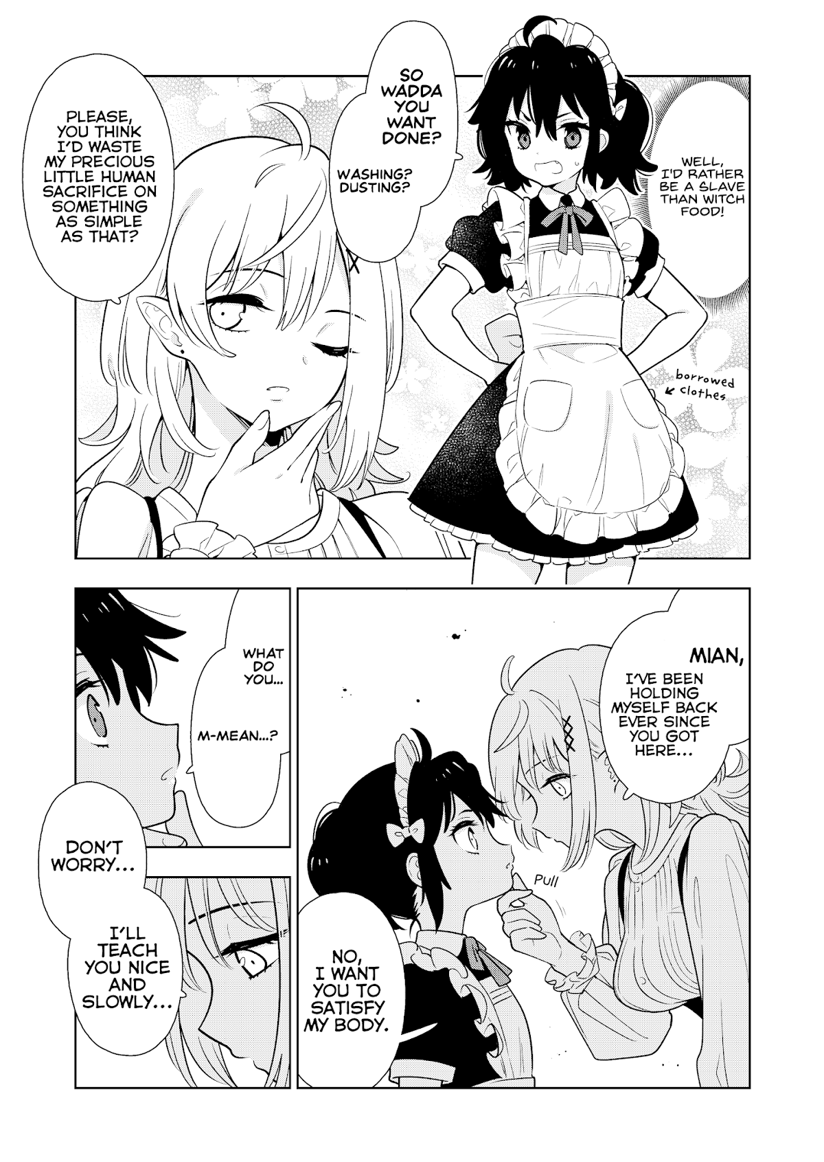 The Struggle-Free Life of the Witch's Sacrifice Chapter 2 page 3 - Chapter 2